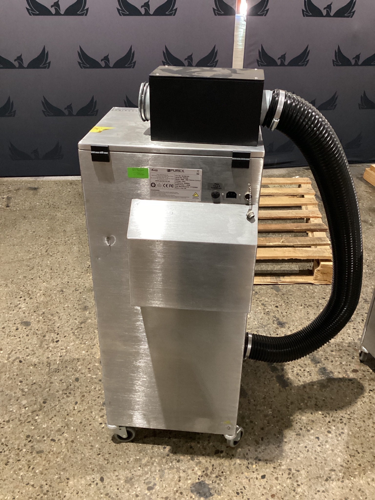 PUREX 0LX4010D 400i Digital Fume Extraction Unit 230V USED 3