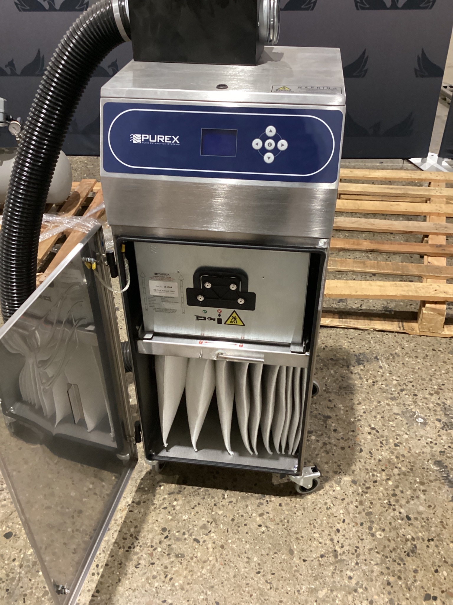 PUREX 0LX4010D 400i Digital Fume Extraction Unit 230V USED 5