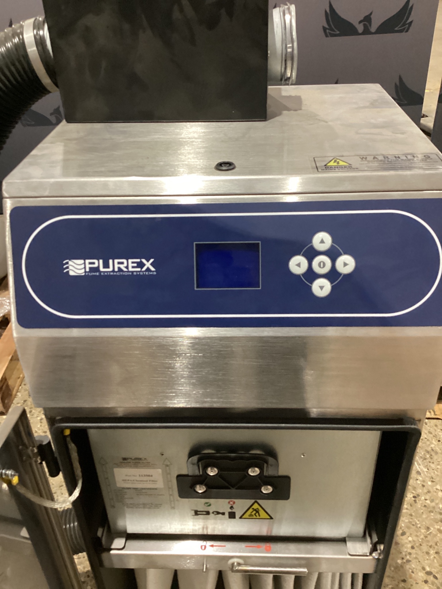 PUREX 0LX4010D 400i Digital Fume Extraction Unit 230V USED 6