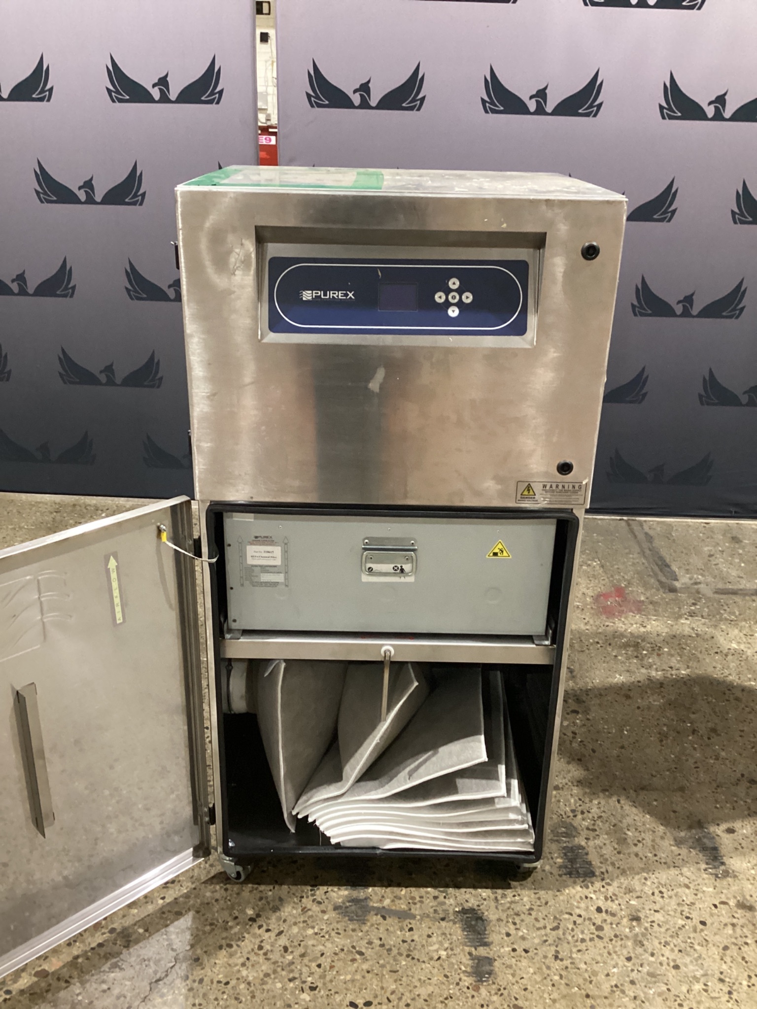 PUREX 0LX1510D 1500i Volume Control Fume Extraction Unit 230V USED 0