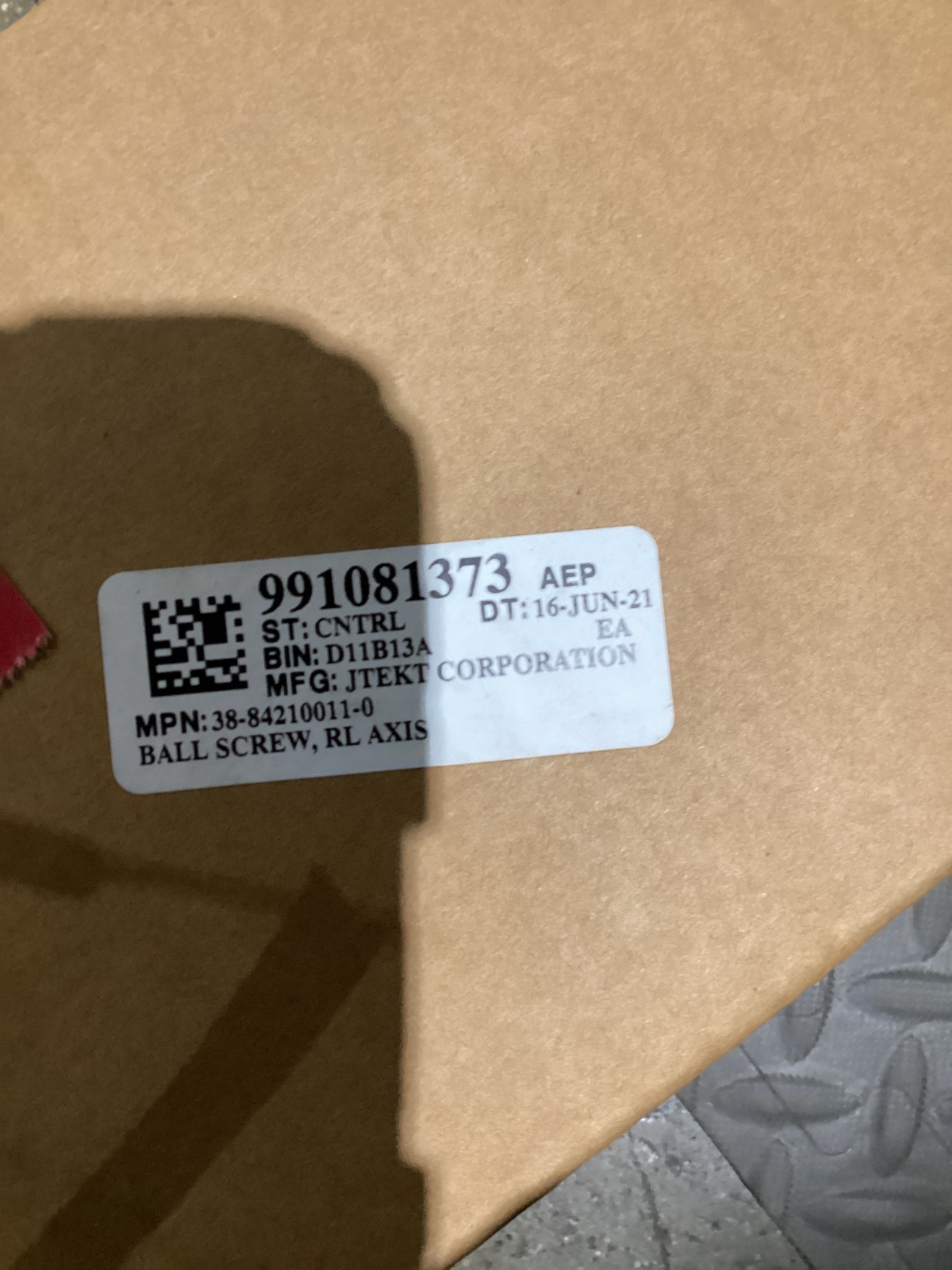 JTEKT 38-84210011-0 RL AXIS BALL SCREW NEW 6