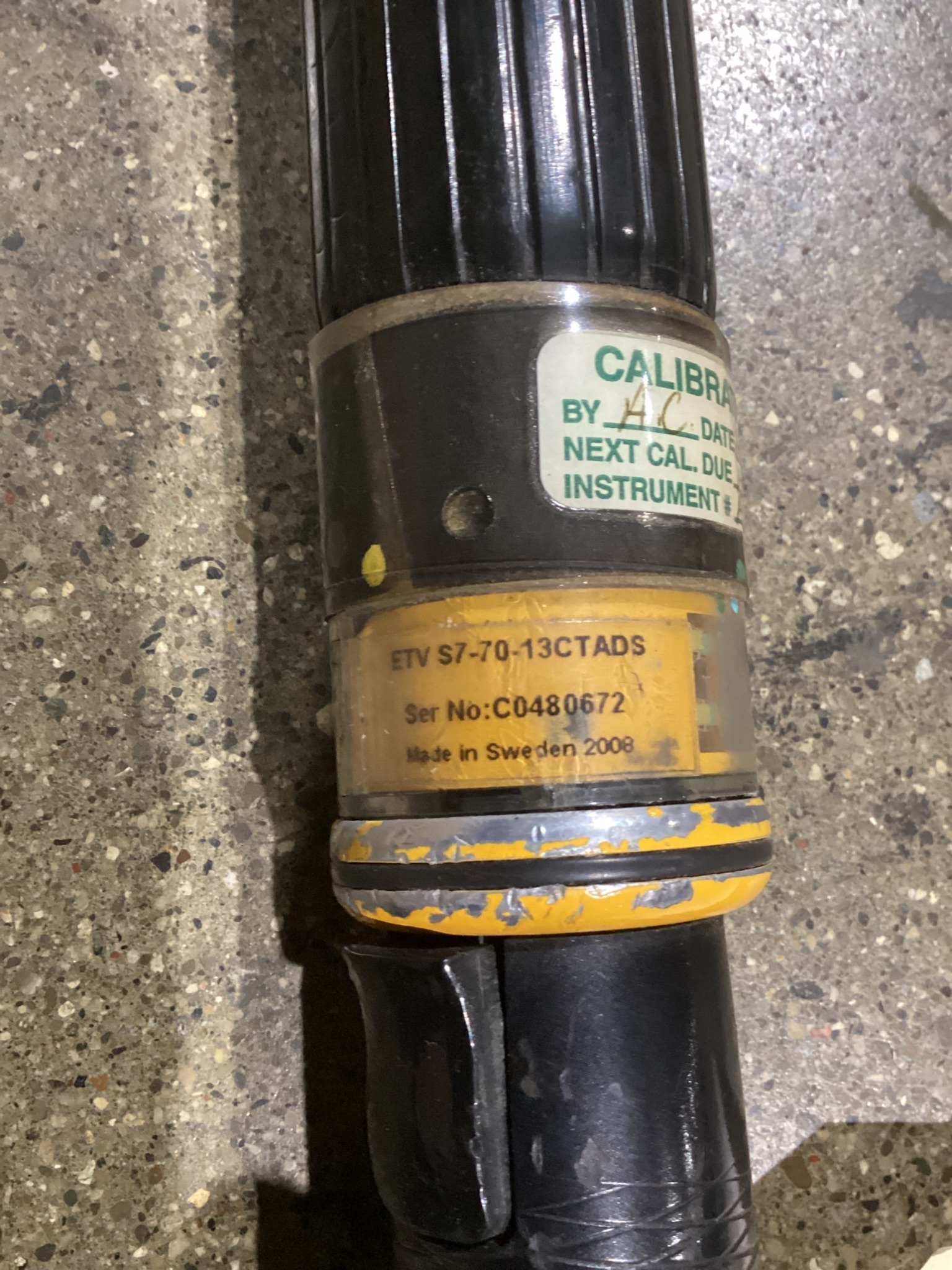 ATLAS COPCO ETV S7-70-13CTADS Electric Nutrunner 14-80NM USED 5