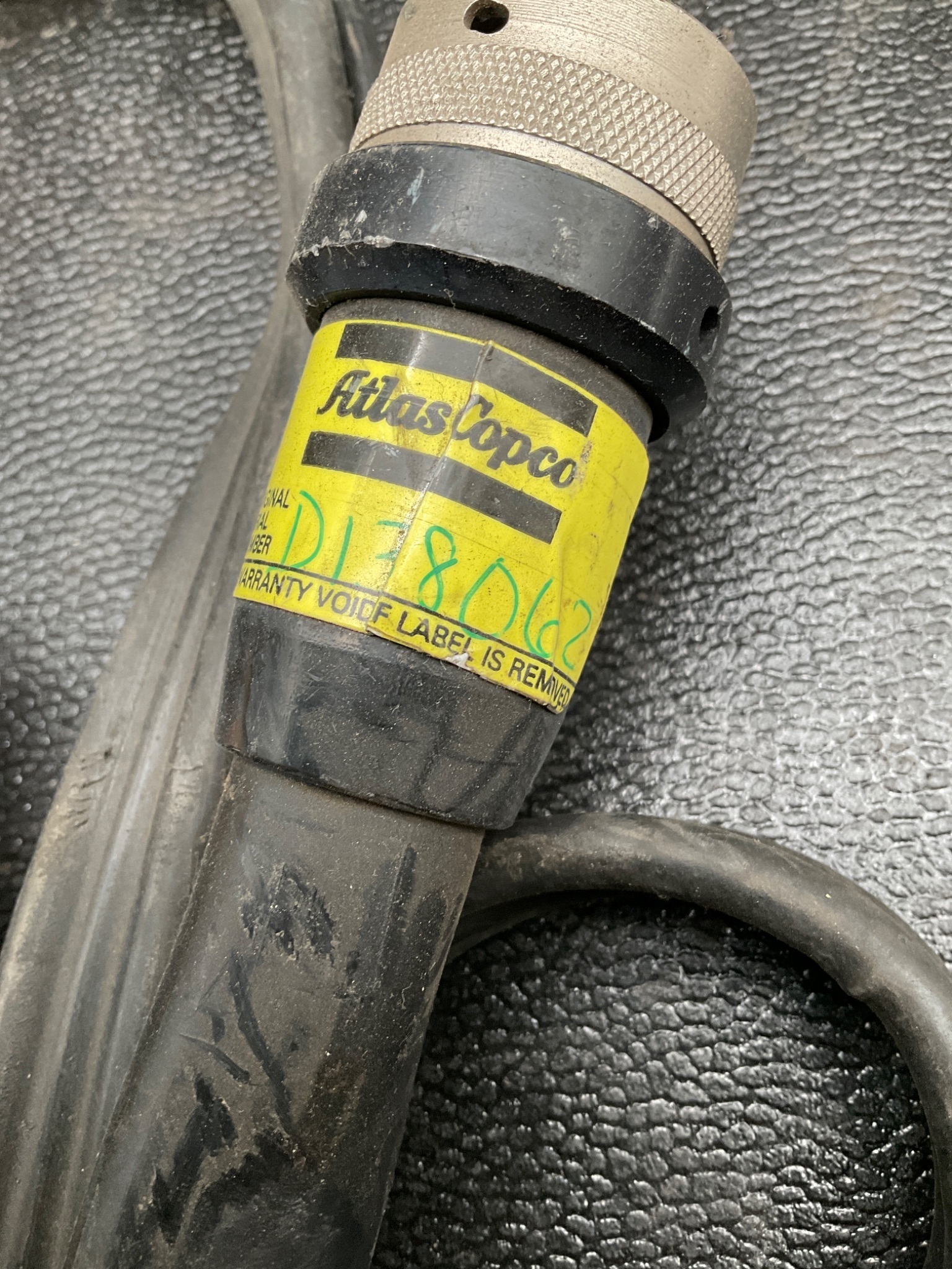 ATLAS COPCO 1220-1491-95 Nutrunner Cable Assembly USED 3