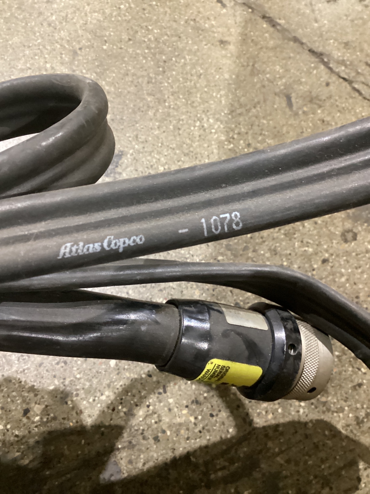 ATLAS COPCO 1220-1491-95 Nutrunner Cable Assembly USED 5