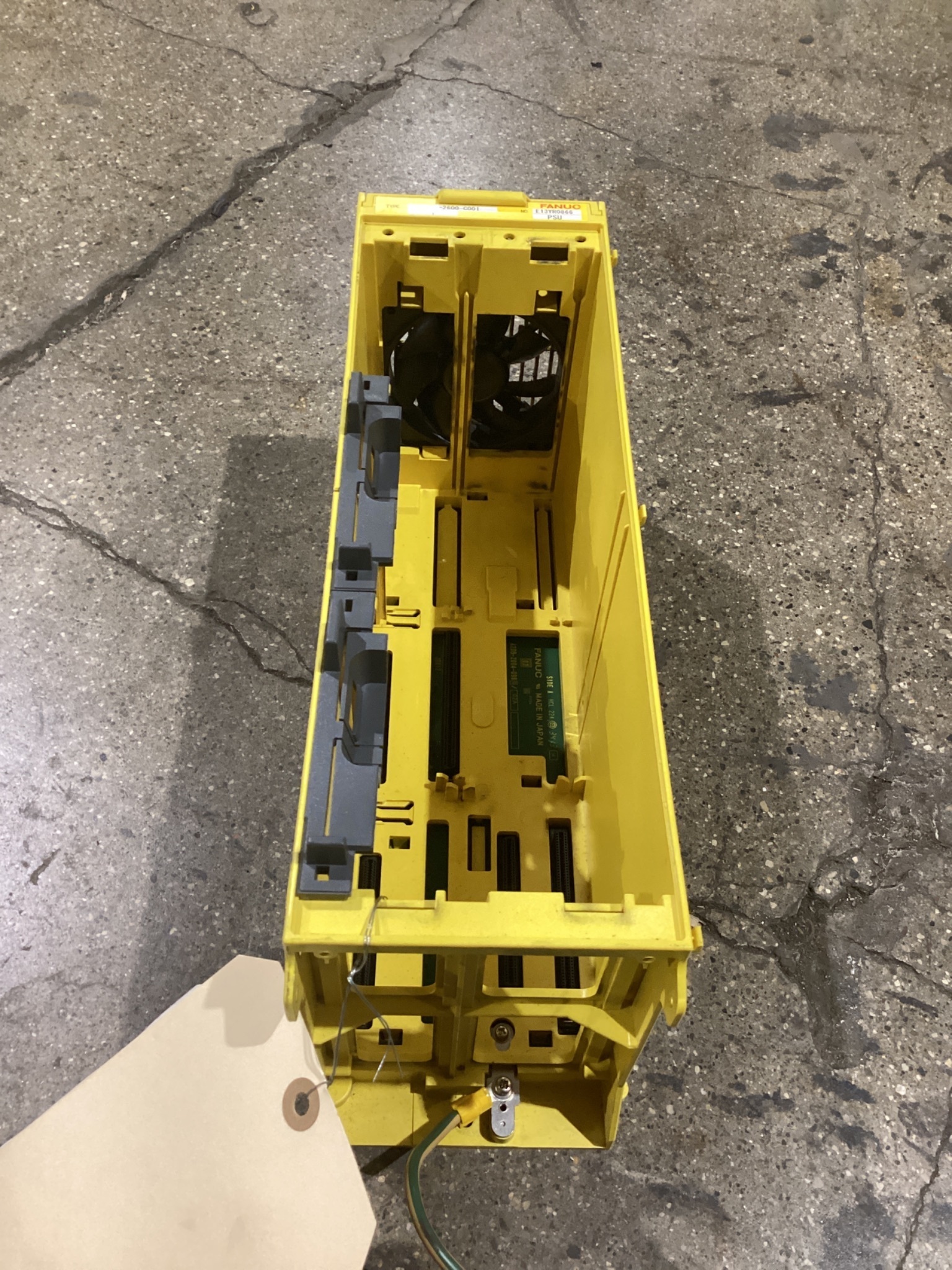 FANUC A05B-2600-C001 2-Slot Rack Backplane USED 3