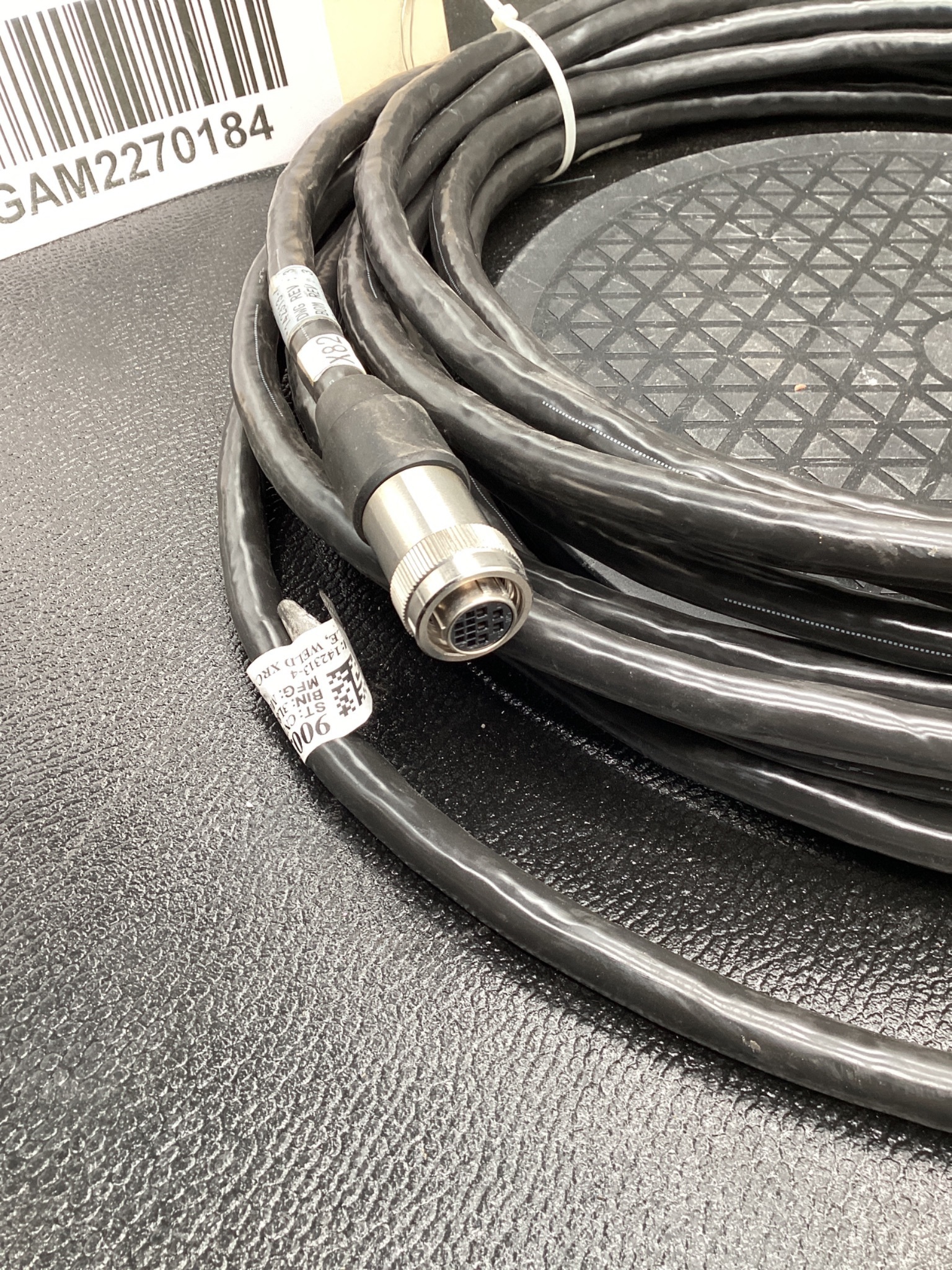 MOTOMAN 142313-4 12M XRC Teach Pendant Cable USED 1