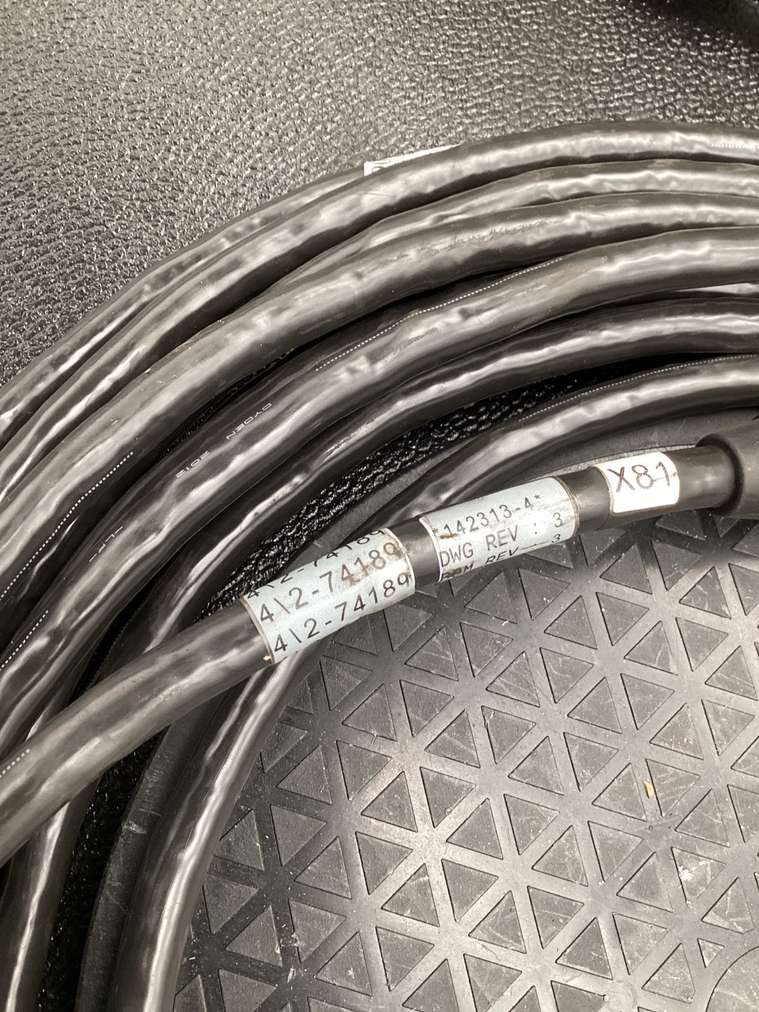 MOTOMAN 142313-4 12M XRC Teach Pendant Cable USED 6