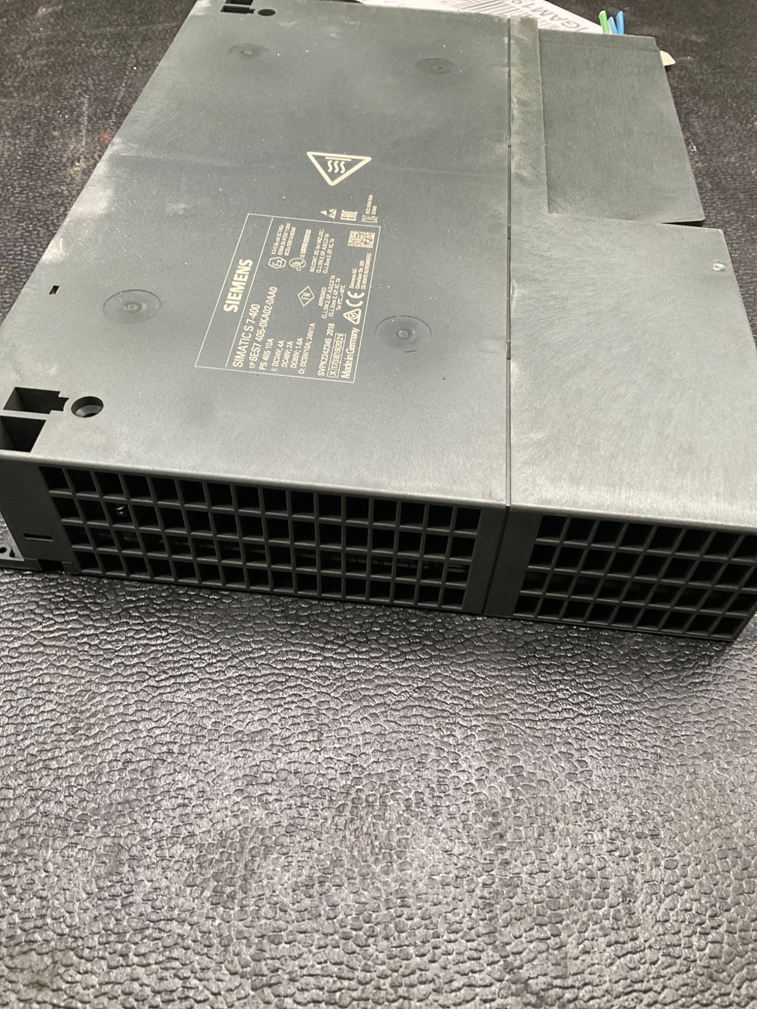 SIEMENS 6ES7 405-0KA02-0AA0 Simatic S7-400 Power Supply USED 4