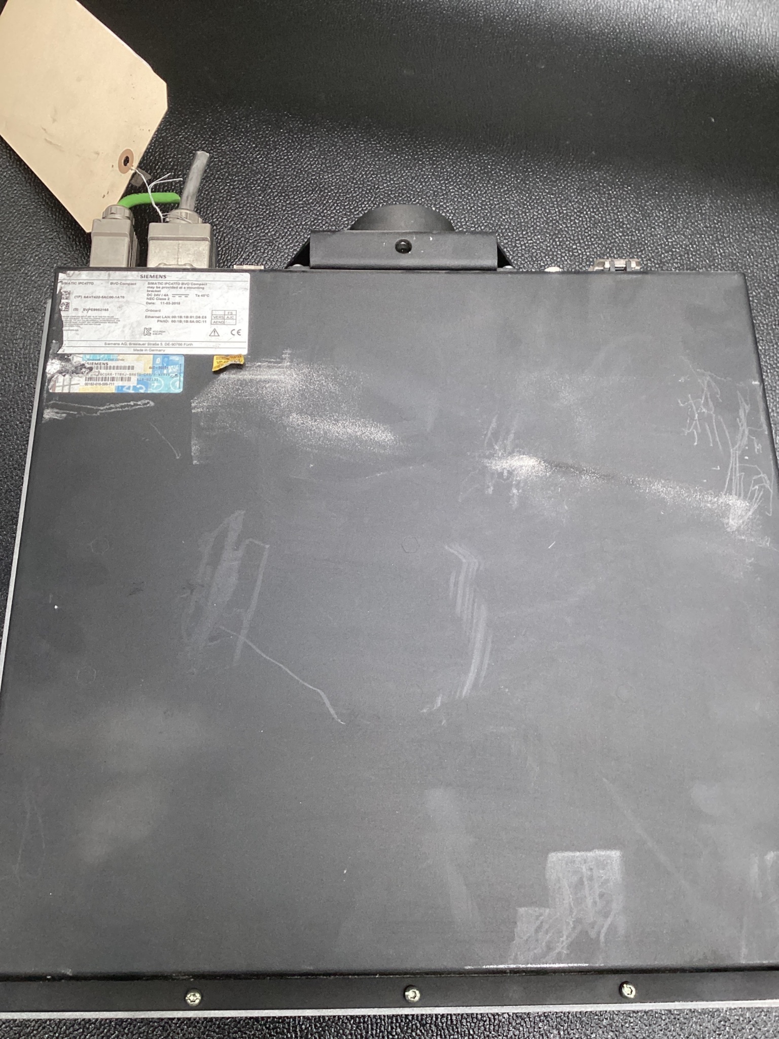 SIEMENS 6AV7422-5AC00-1AT0 IPC477D-BVO 15" Panel PC KP8F Buttons USED 4