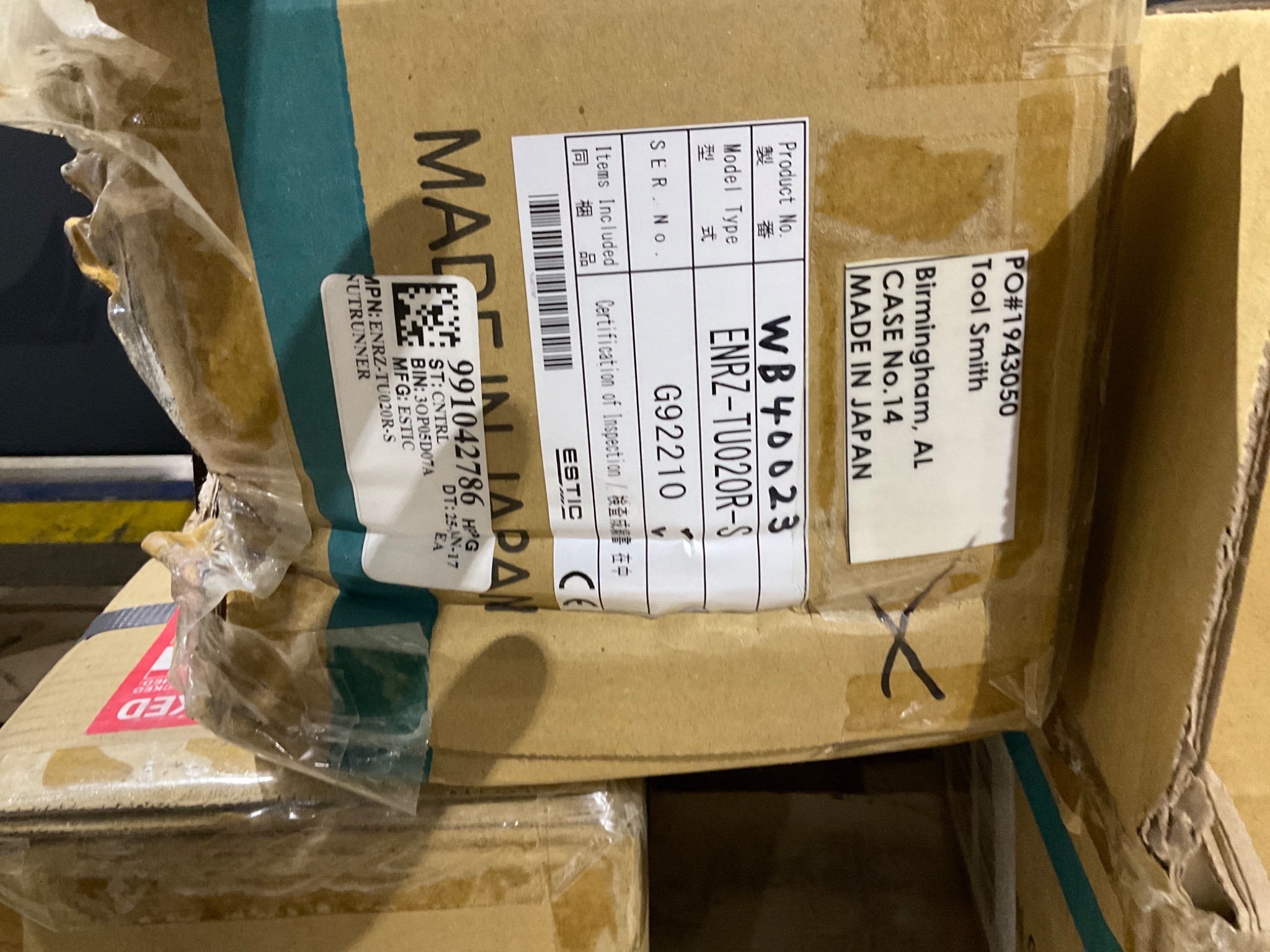 ESTIC ENRZ-TU020R-S SERVO NUTRUNNER TOOL UNIT NEW 4