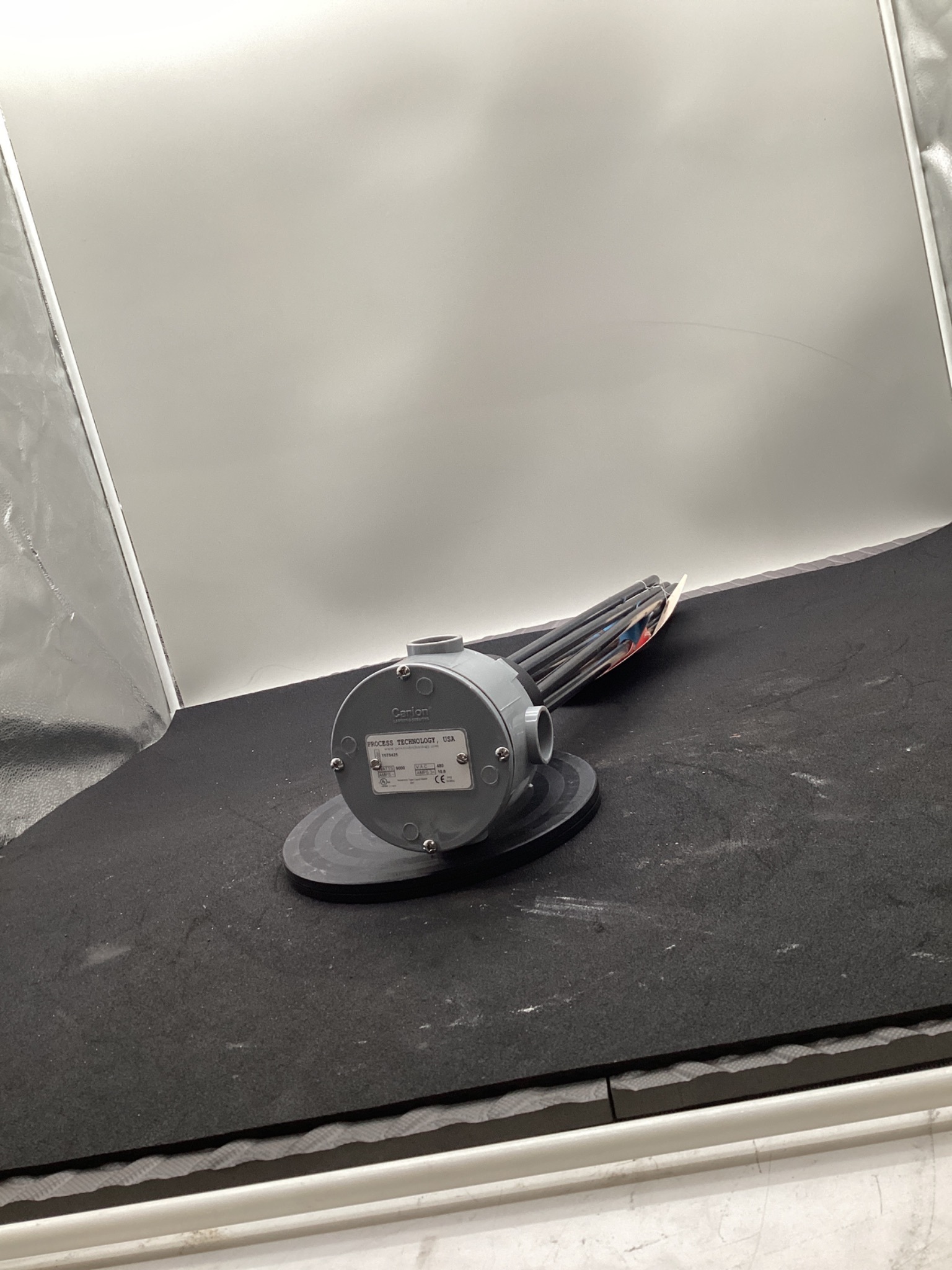 PROCESS TECHNOLOGY T5T9425 IMMERSION HEATER 9000W 480V 3PH USED 2