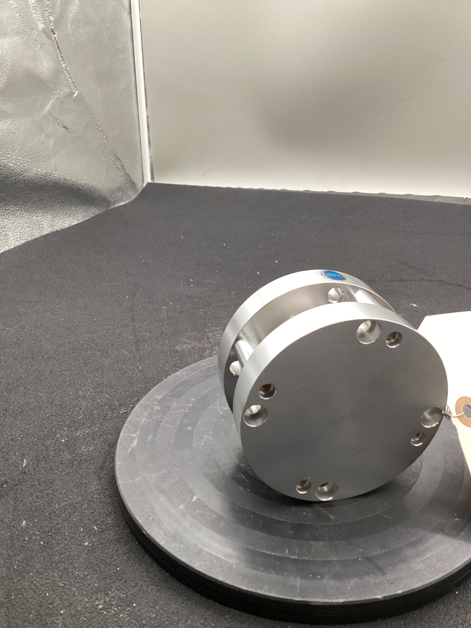 BIMBA FO-501-CMT FLAT-1 PNEUMATIC CYLINDER 2IN BORE 1IN STROKE USED 4