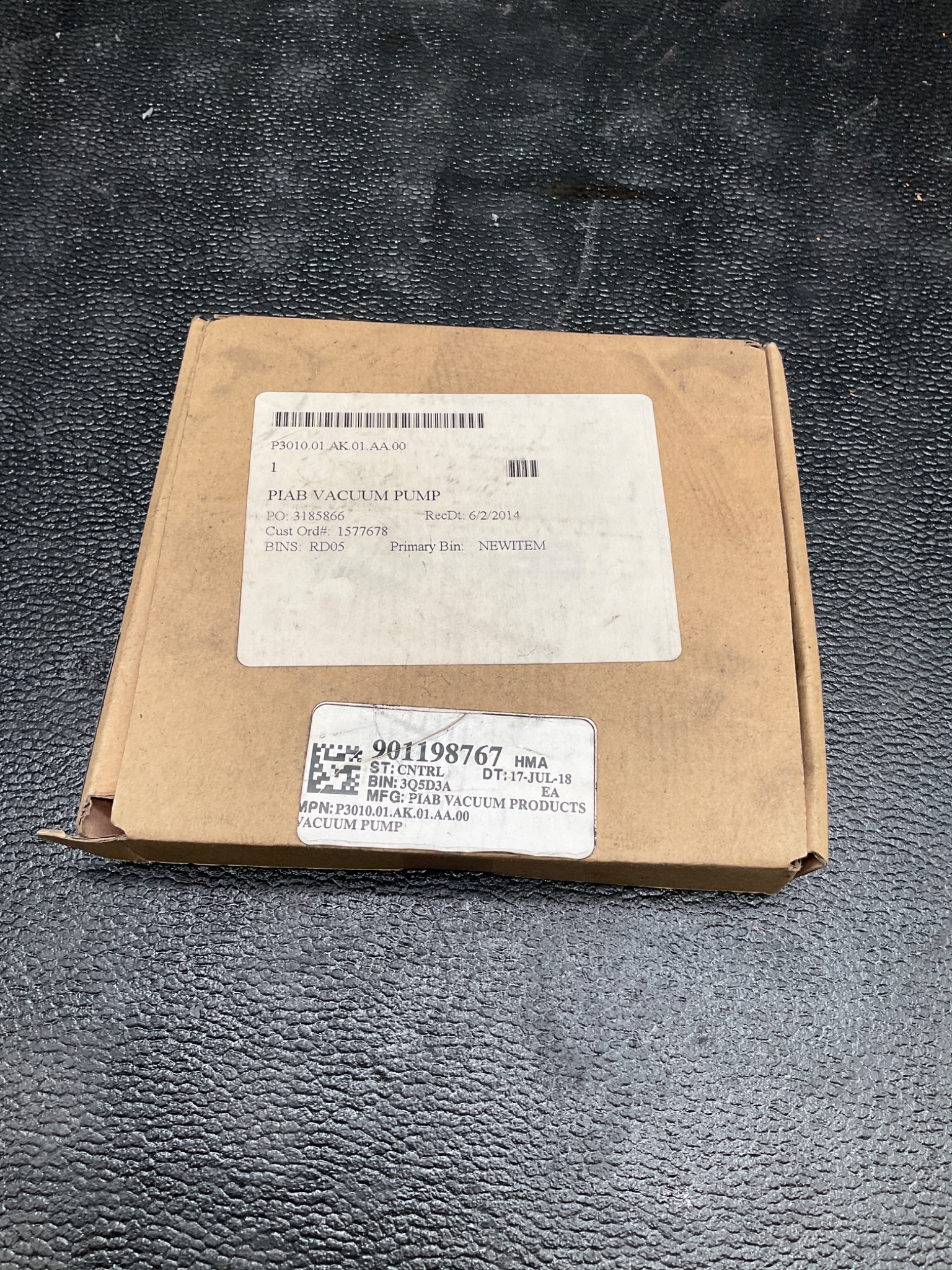 PIAB P3010.01.AK.01.AA.00 VACUUM GENERATOR NEW 1