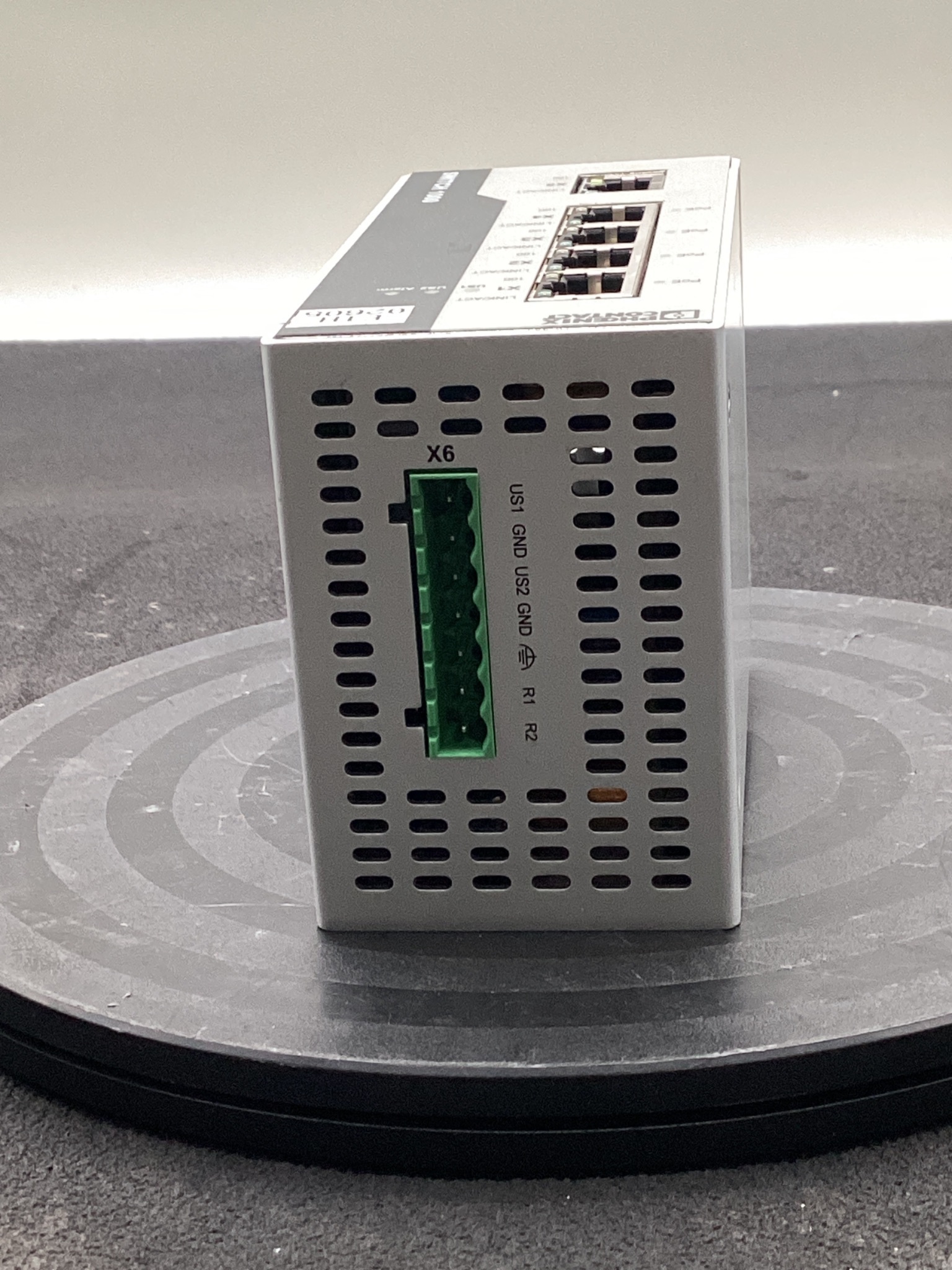 PHOENIX CONTACT 2891064 FL SWITCH 1001T-4POE ETHERNET SWITCH 5-PORT POE+ USED 2