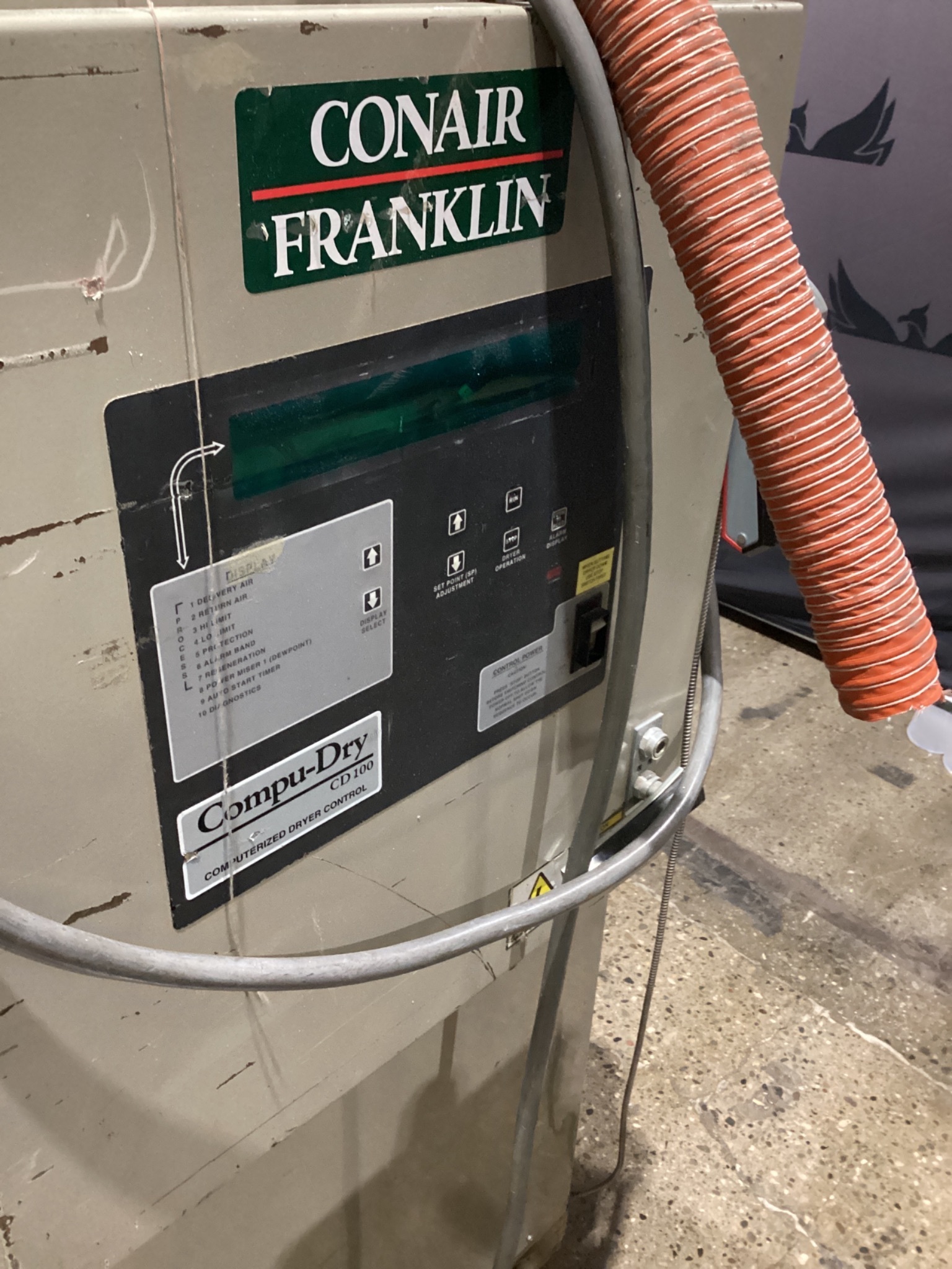 CONAIR FRANKLIN CD100 AIR DRYER USED 5
