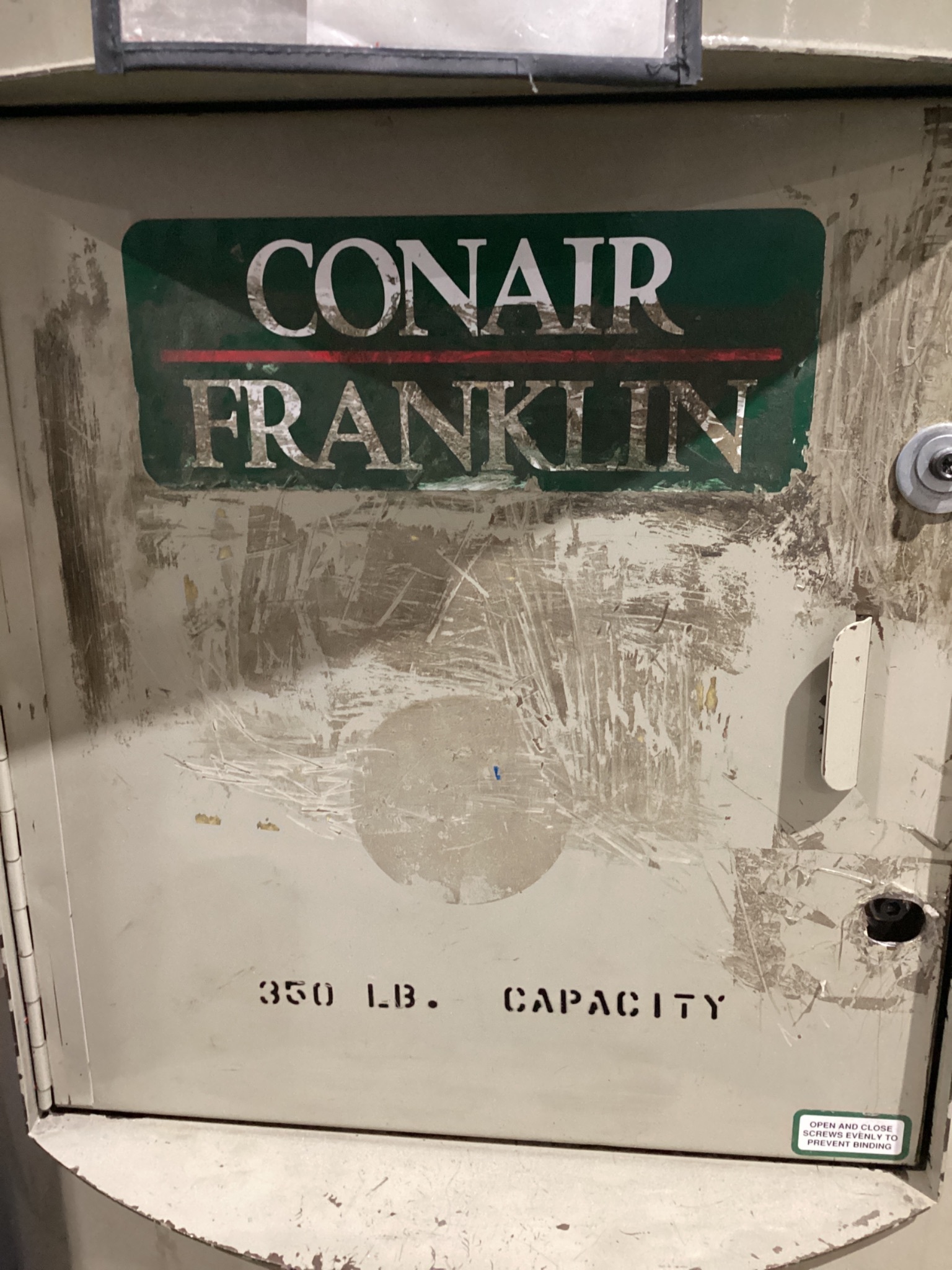 CONAIR FRANKLIN 1805390200 DRY HOPPER USED 2