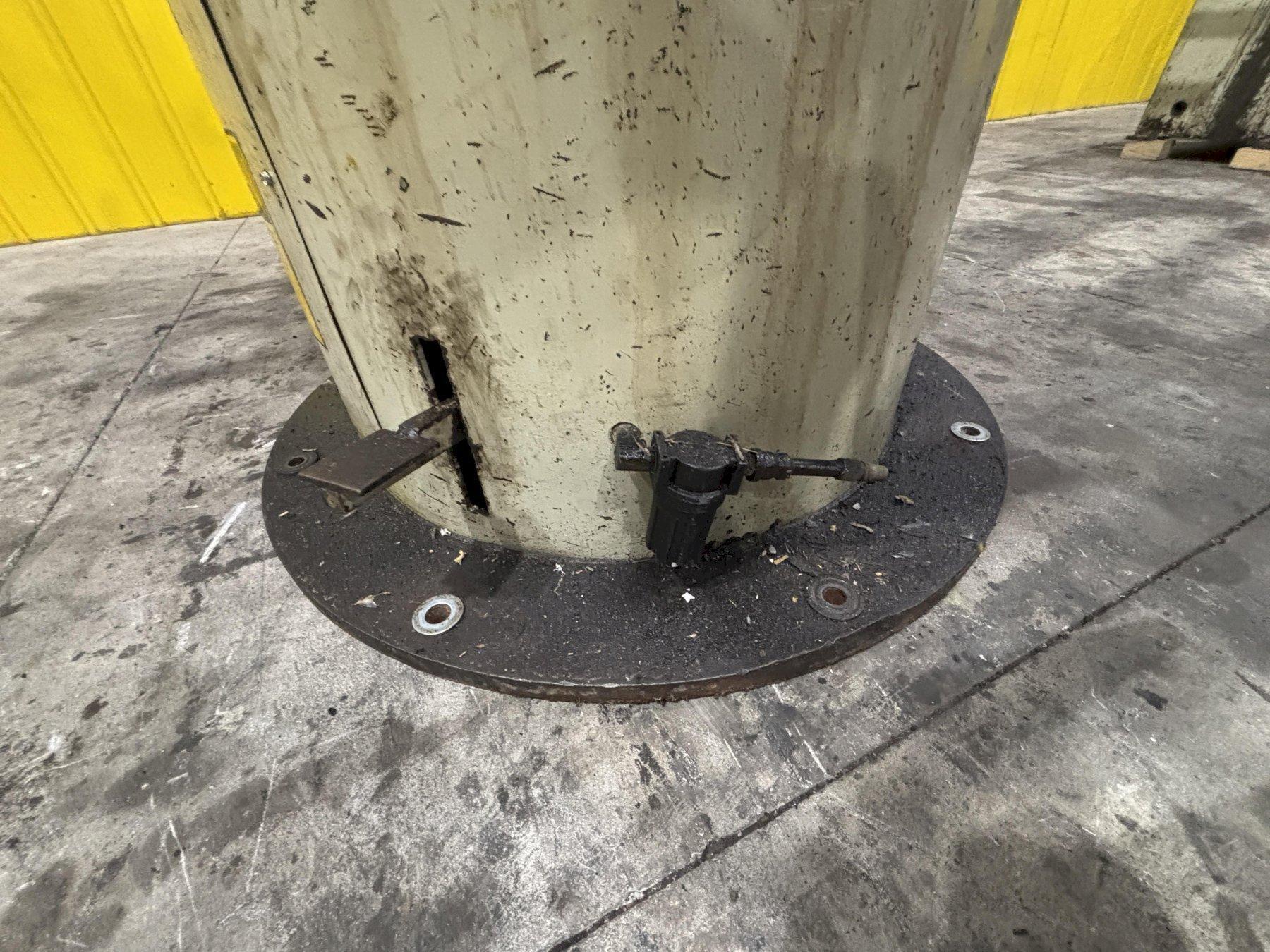 4,000 LBS X 18" CWP MODEL #3RD18 PULL OFF DOUBLE END UNCOILER COIL REEL USED 14