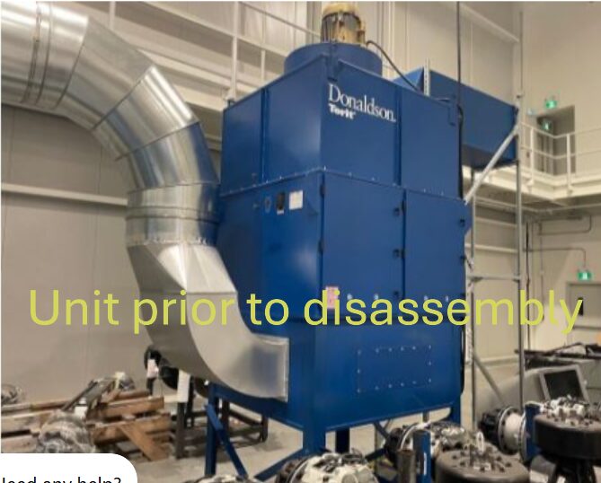 DONALDSON TORIT WSO 25-4 MIST COLLECTOR USED 0