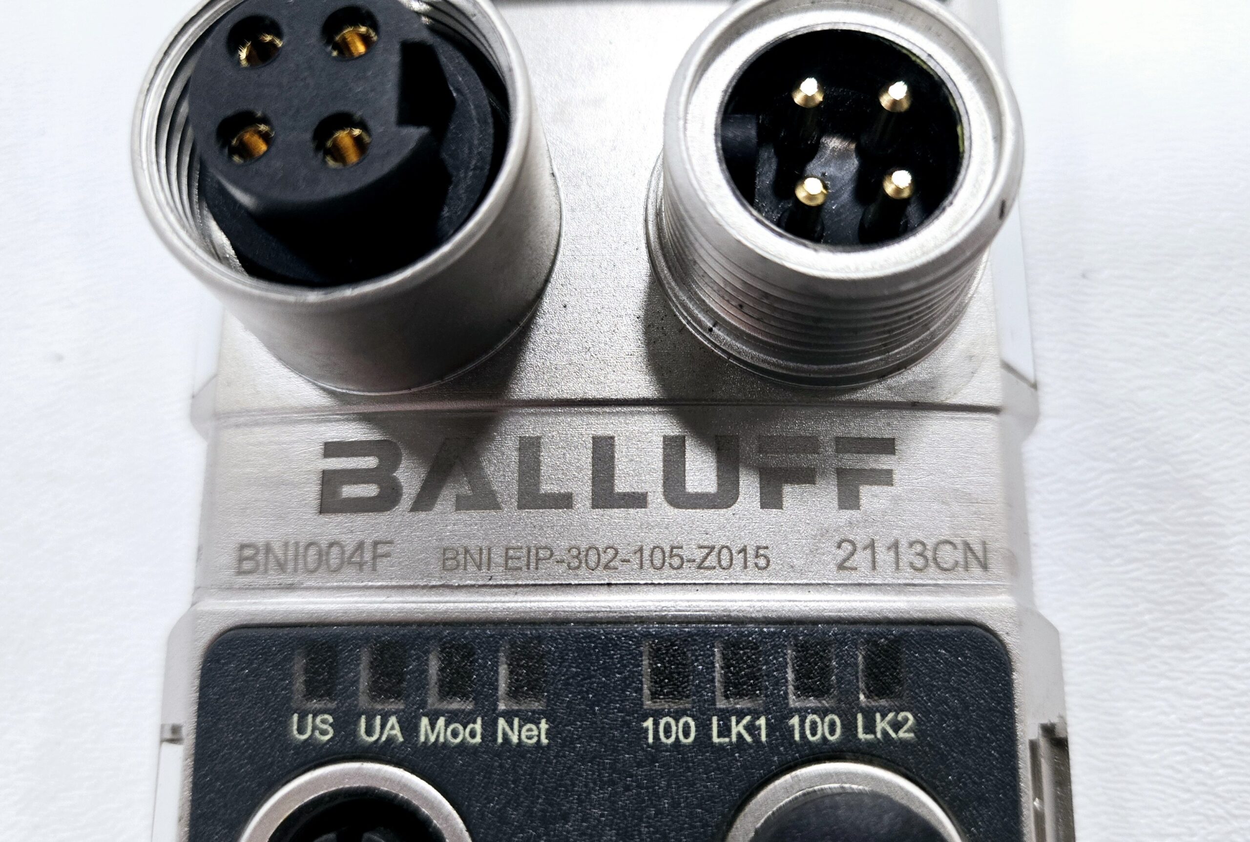 BALLUFF BNI004F BNI EIP-302-105-Z015 2113CN DIGITAL I/O USED 2