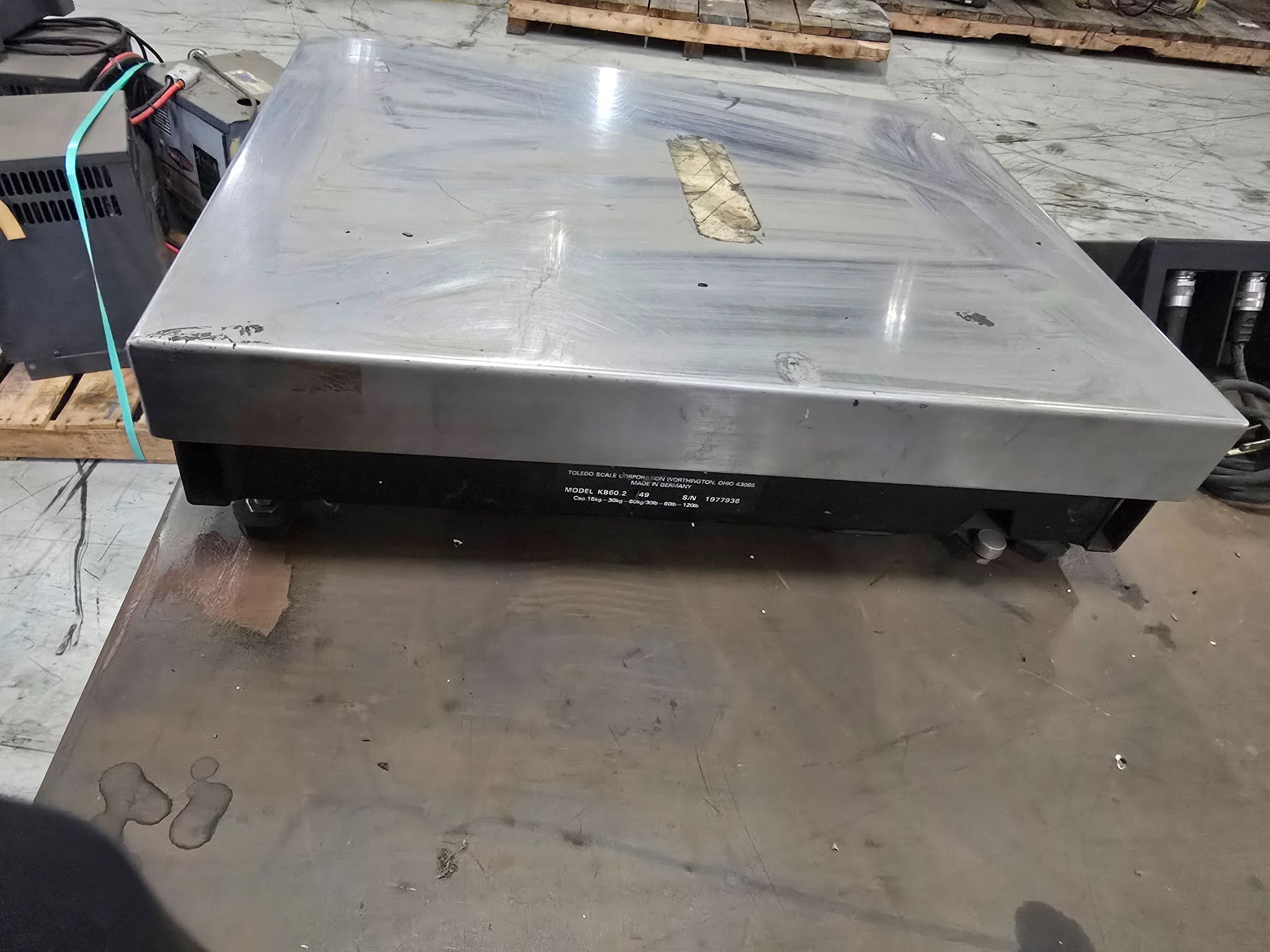 TOLEDO SCALE KB60.2 49 USED 2