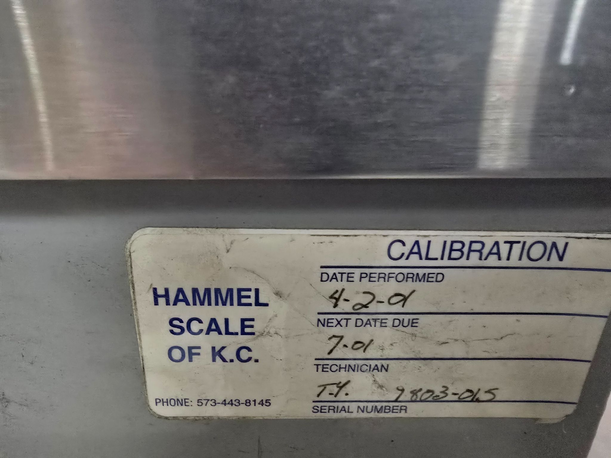 CARDINAL DETECTO AS-410D SCALE USED 3