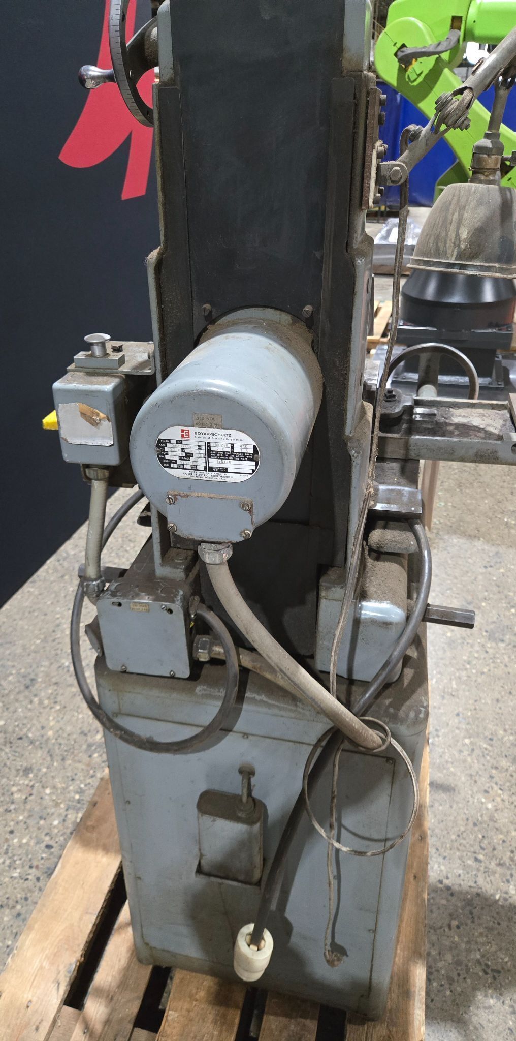 BOYAR SCHULTZ ROTARY SURFACE GRINDER USED 9