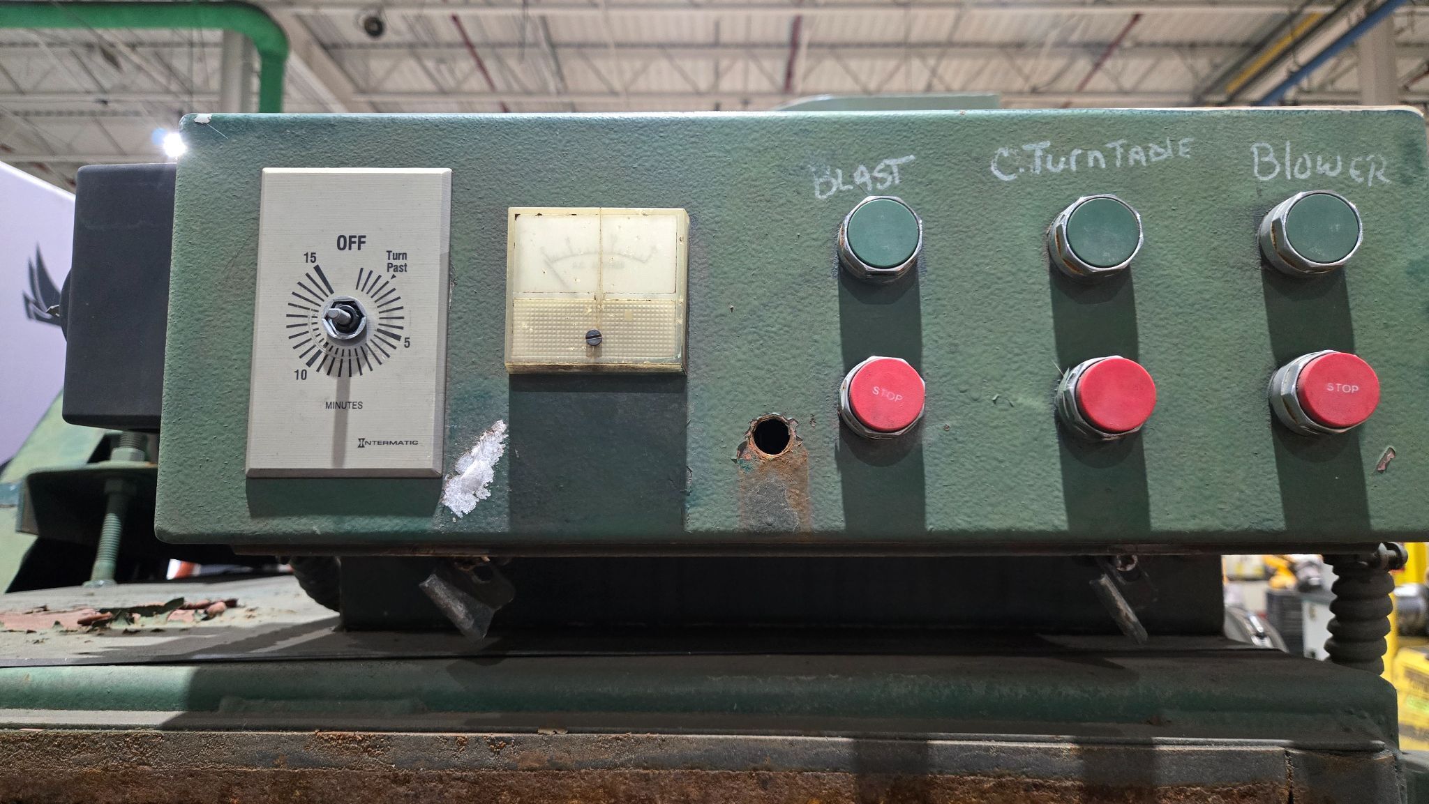 AR INDUSTRIES B-4 TUMBLE BLAST CHAMBER USED 5