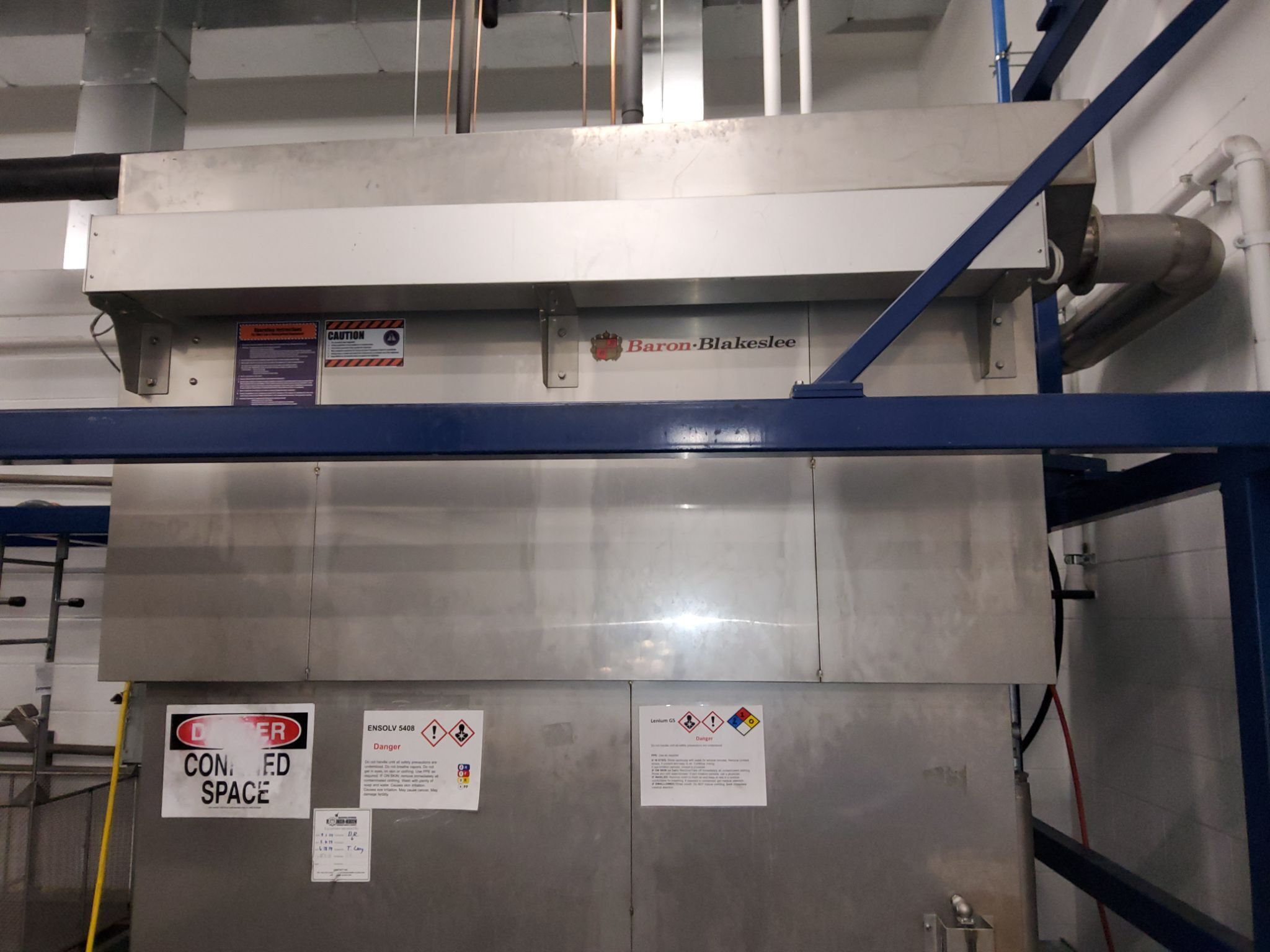 2023 BARON BLAKESLEE Z SERIES DEGREASER WTIH MONORAIL LOADING SYSTEM 6