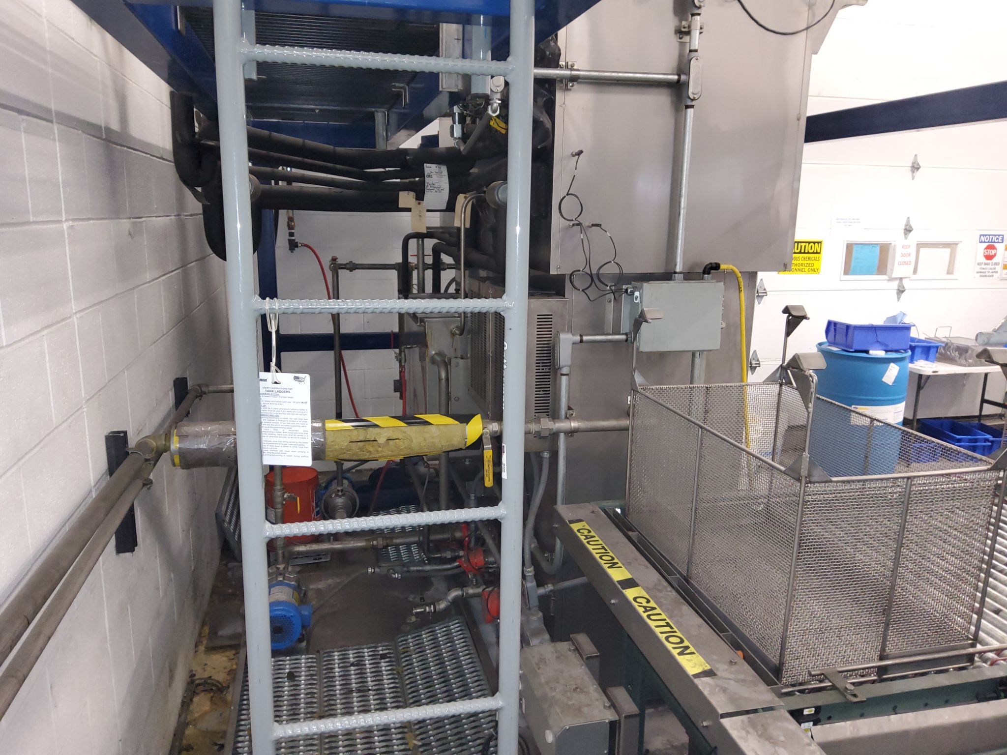 2023 BARON BLAKESLEE Z SERIES DEGREASER WTIH MONORAIL LOADING SYSTEM 9