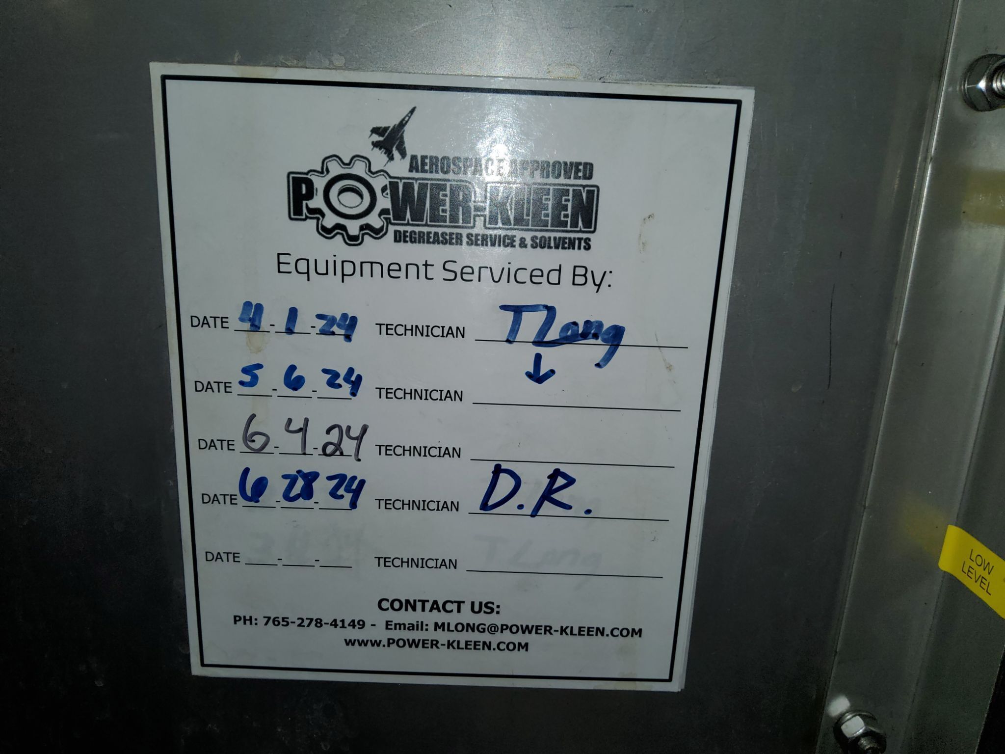 2023 BARON BLAKESLEE Z SERIES DEGREASER WTIH MONORAIL LOADING SYSTEM 14
