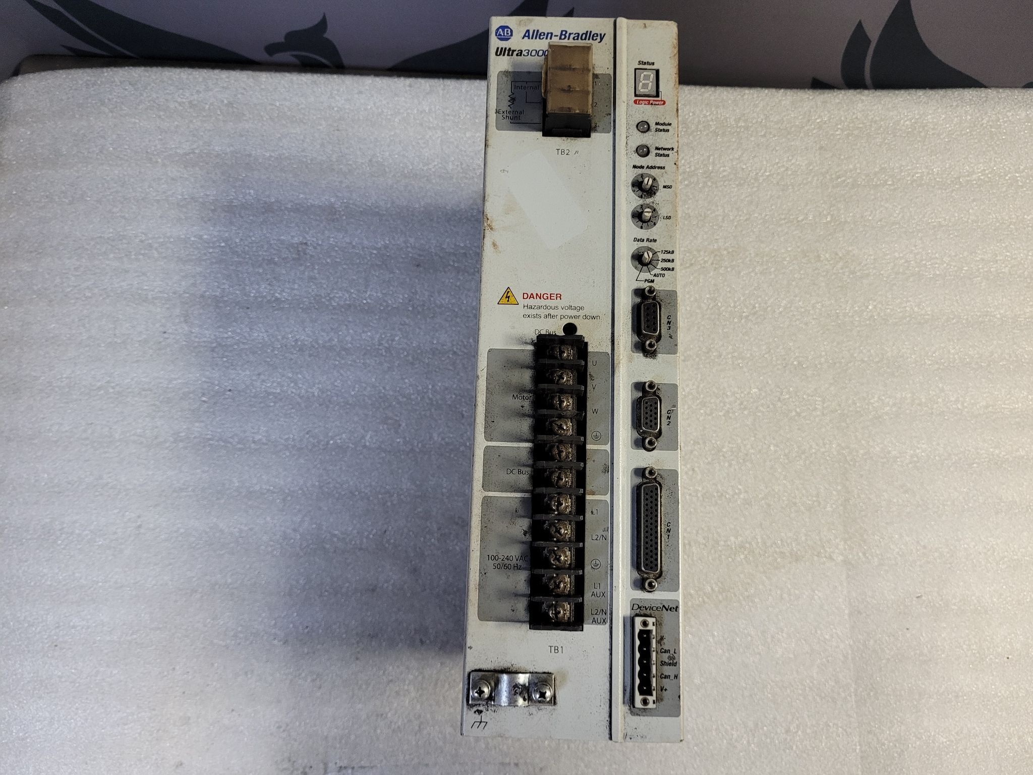 ALLEN BRADLEY 2098-DSD-030X-DN Ultra 3000i Servo Drive 3kW DeviceNet USED 1