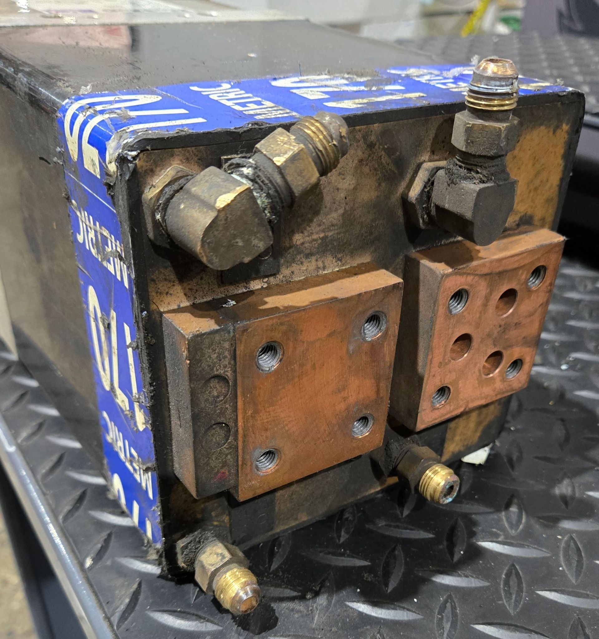 RoMan Manufacturing TDC-5620 800V 170KVA RESISTANCE WELDING TRANSFORMER USED 3
