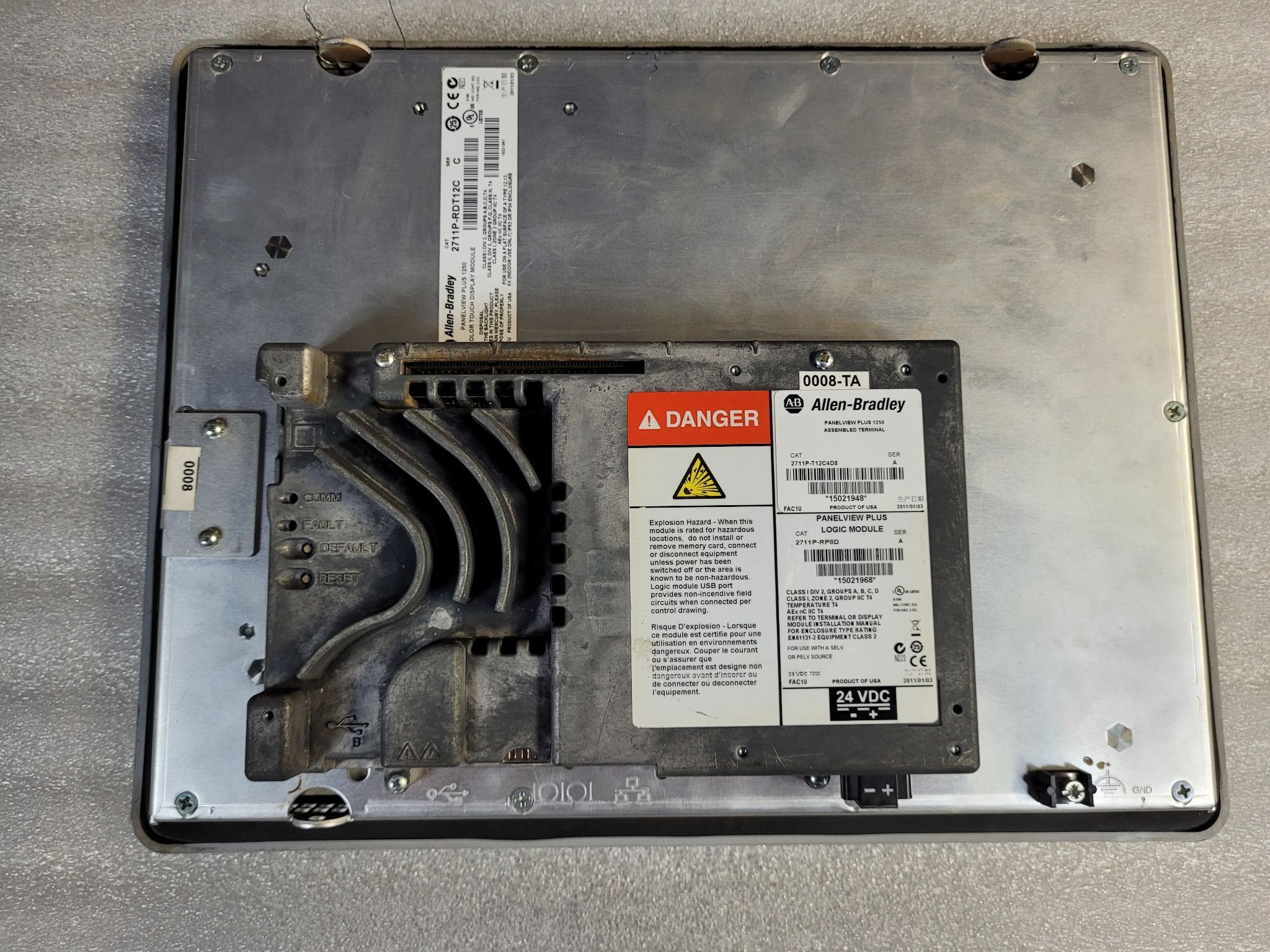 ALLEN BRADLEY 2711P-RDT12C PanelView Plus 1250 USED - Tested 1