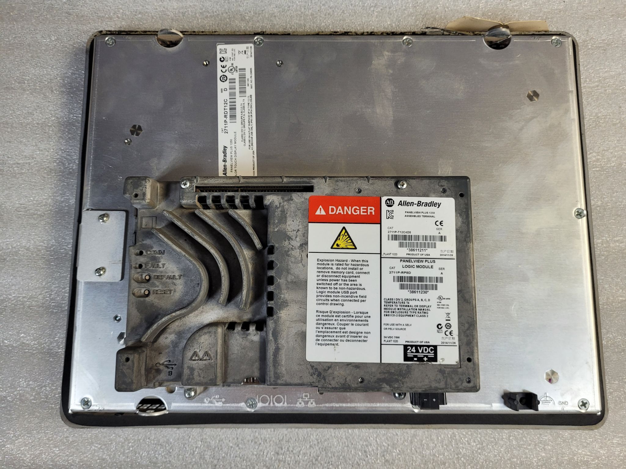 ALLEN BRADLEY 2711P-RDT12C PanelView Plus 1250 USED - Tested 1