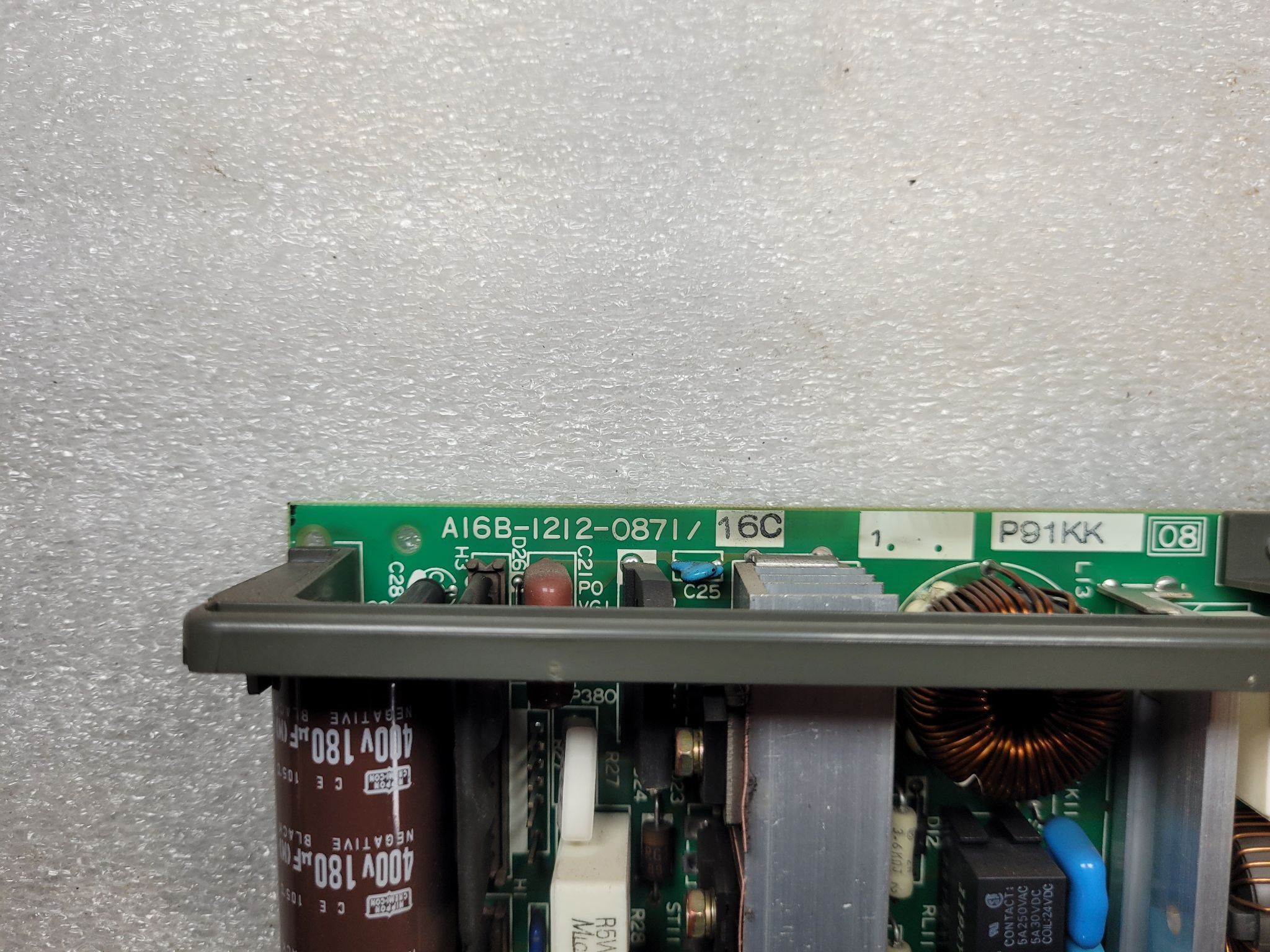 FANUC A16B-1212-0871 /13C PCB - Power Supply Unit BI USED - No Fuses 5