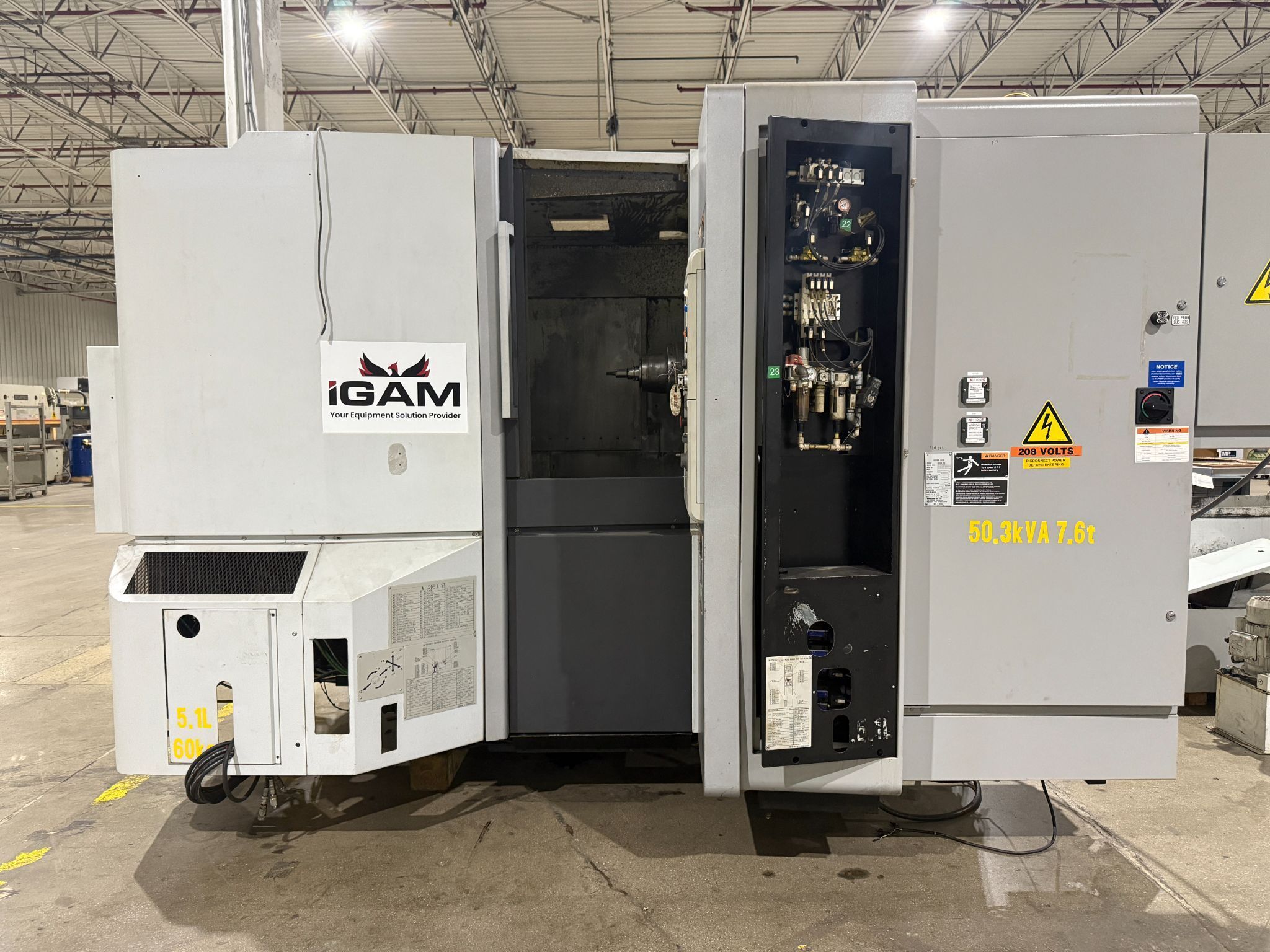 2012 MORI SEIKI NHX4000 CNC HORIZONTAL MACHINING CENTER USED 0