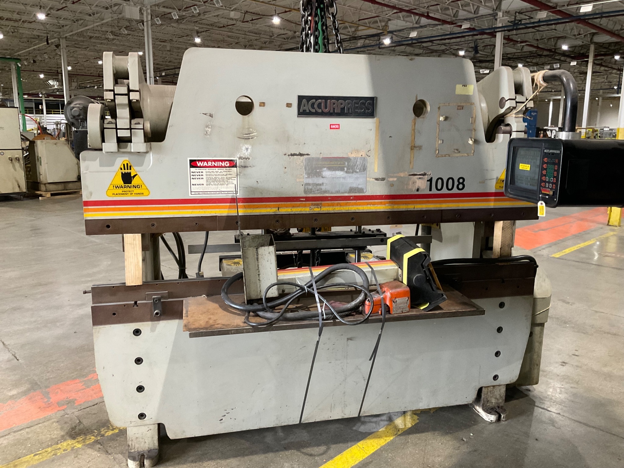 ACCUPRESS 71008 PRESS BRAKE USED 0