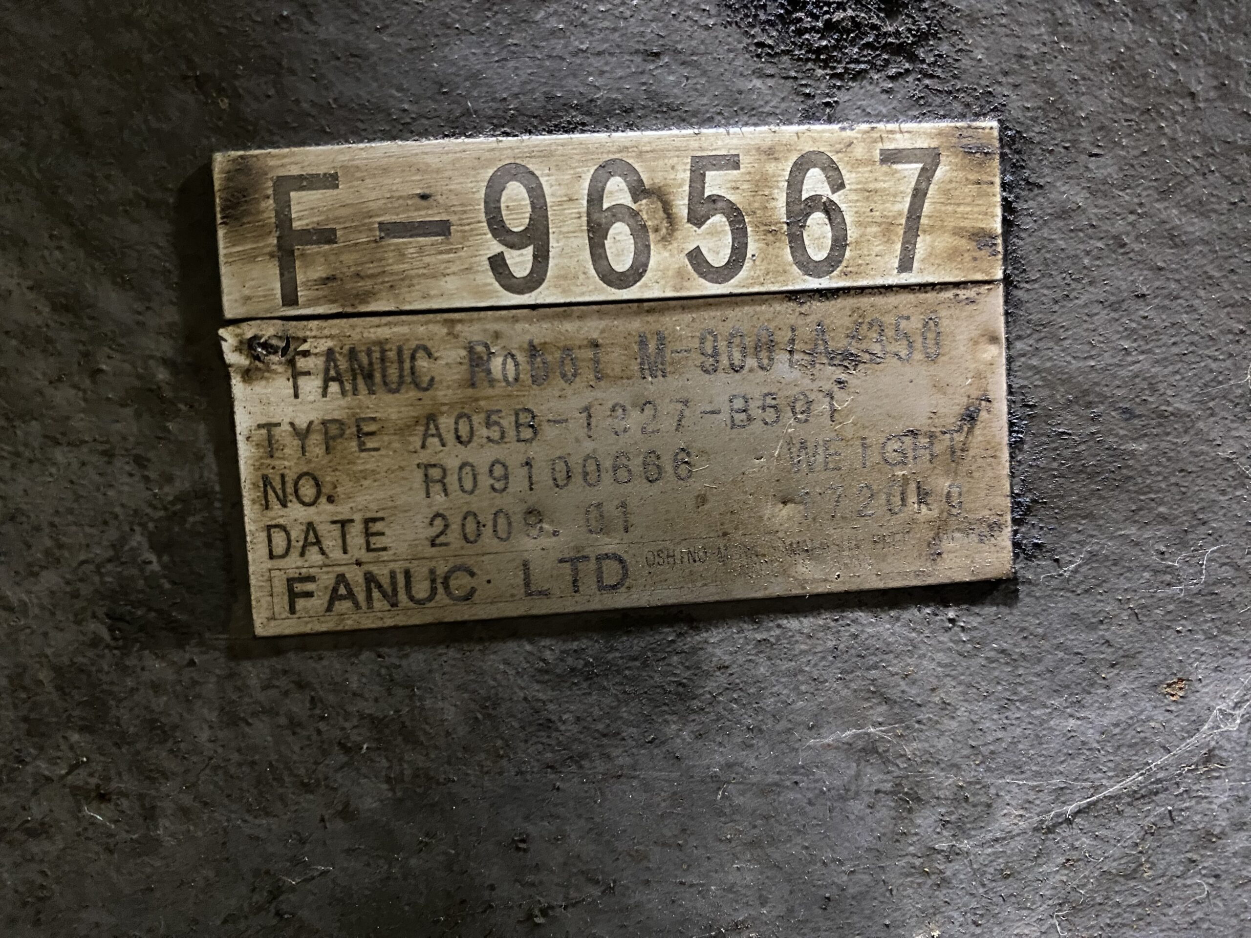 FANUC - M-900iA/350 PARTS ONLY 4