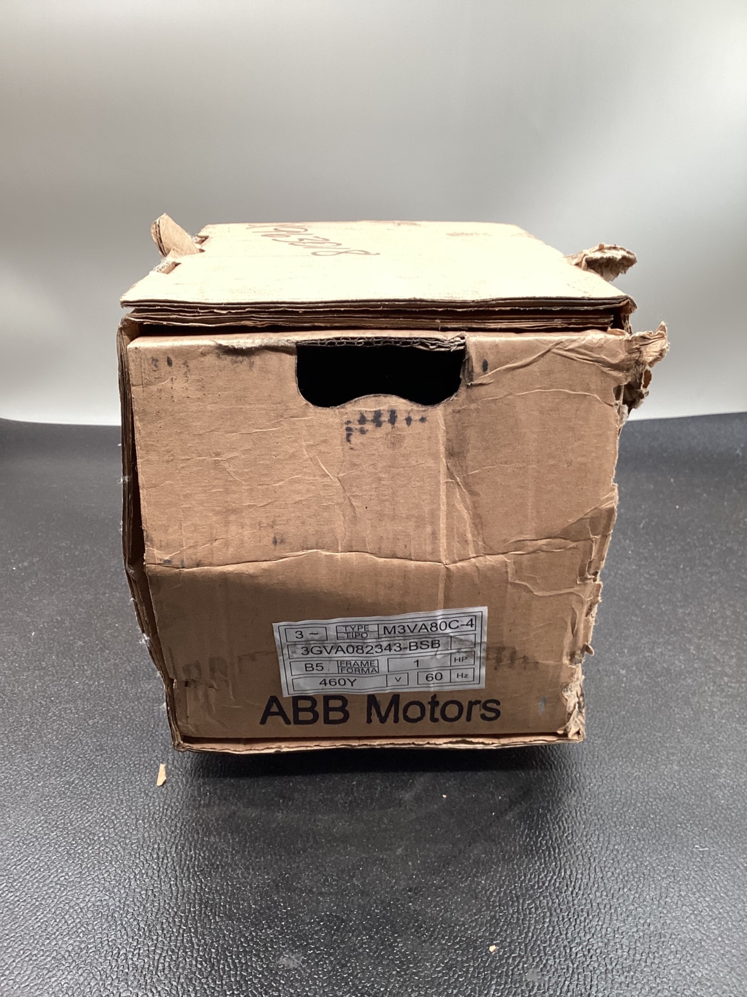 ABB M3VA80C-4 Three Phase AC Motor NEW 4