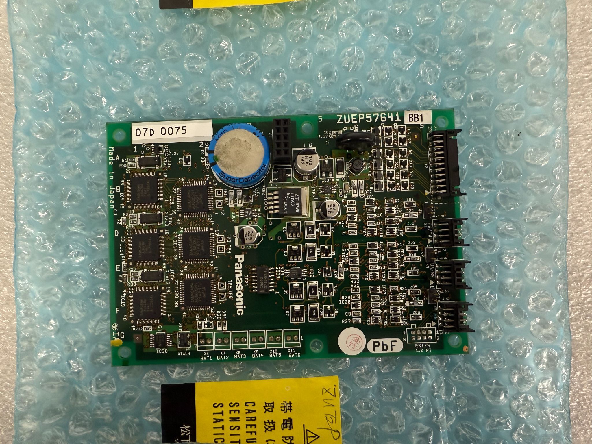 PANASONIC ZUEP57641 PC Board USED 0