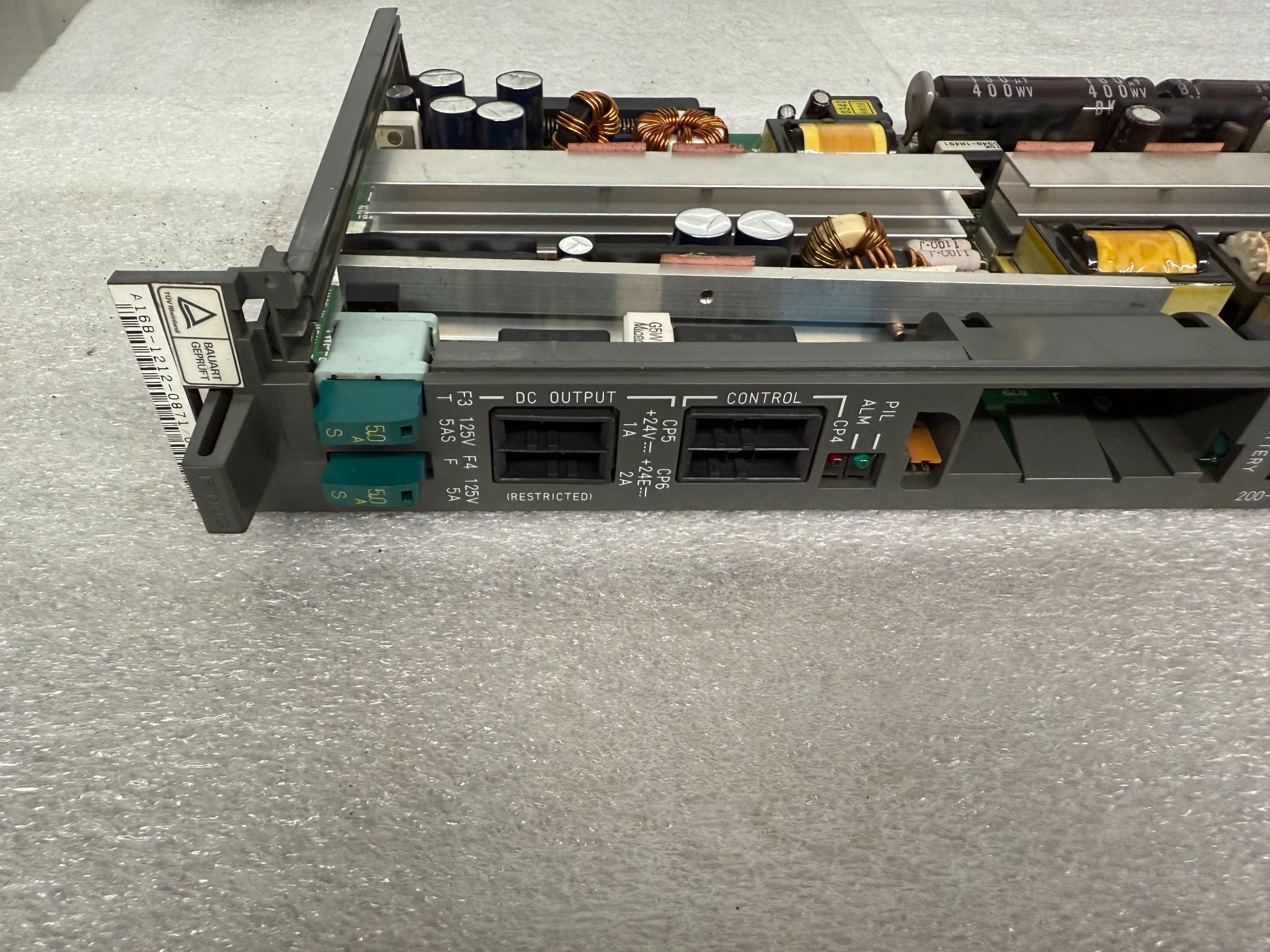 FANUC A16B-1212-0871 /07A PCB - Power Supply Unit BI USED 1