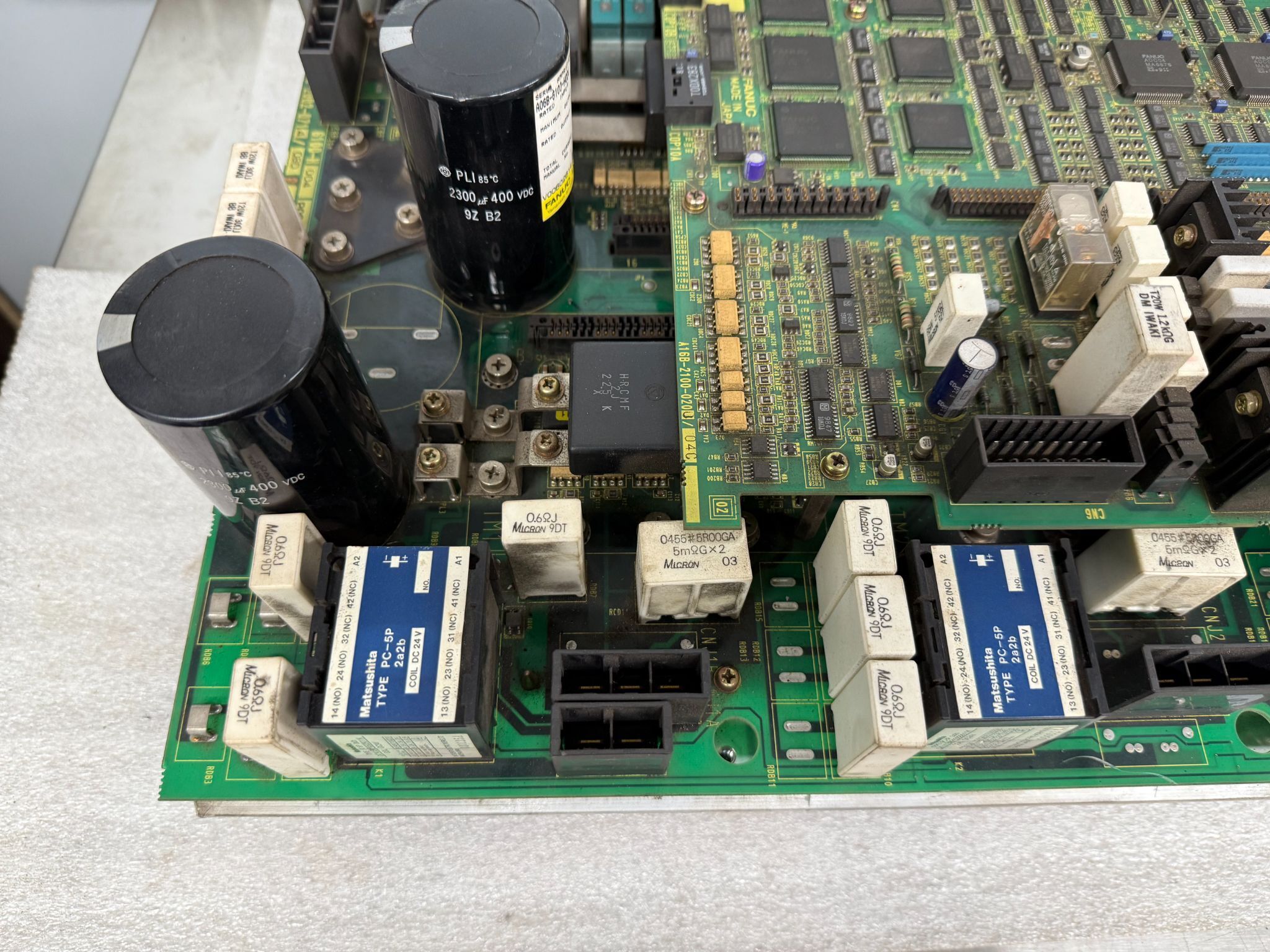 FANUC A06B-6100-H004 (A) 6-Axis Servo Amplifier USED 4