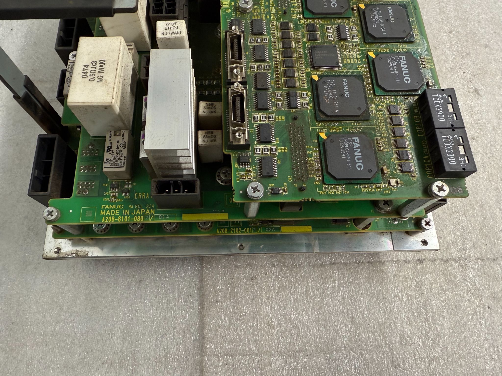 FANUC A06B-6400-H102 (B) 6-Axis Servo Amplifier USED 3