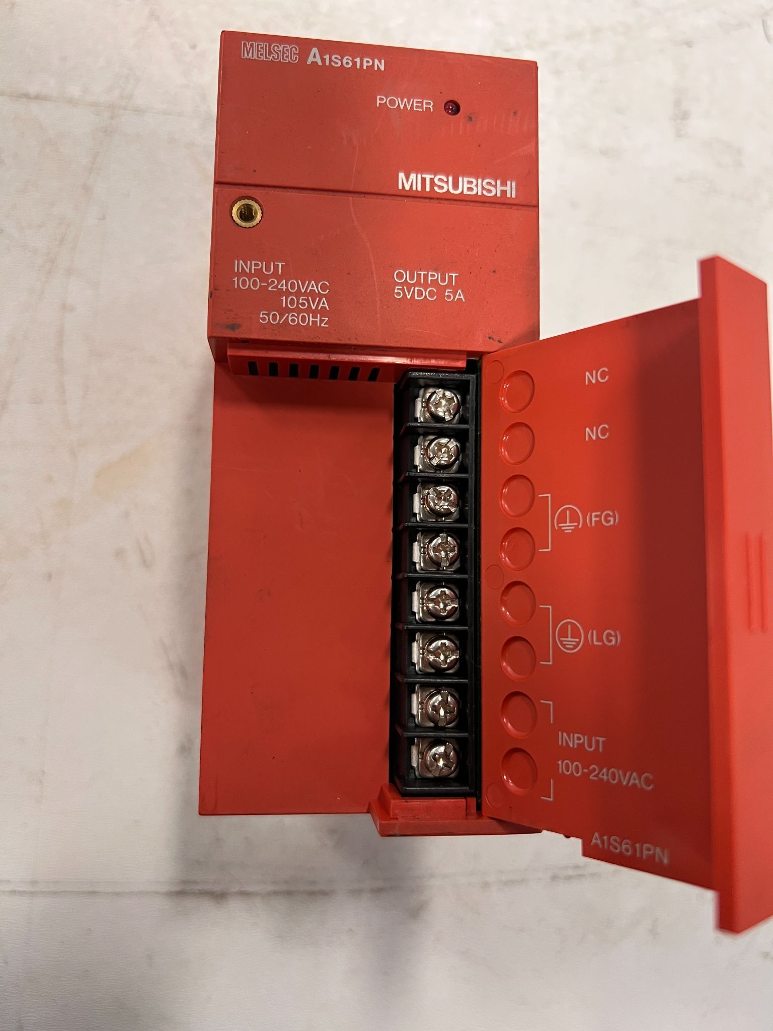 MITSUBISHI A1S61PN POWER SUPPLIES USED 1