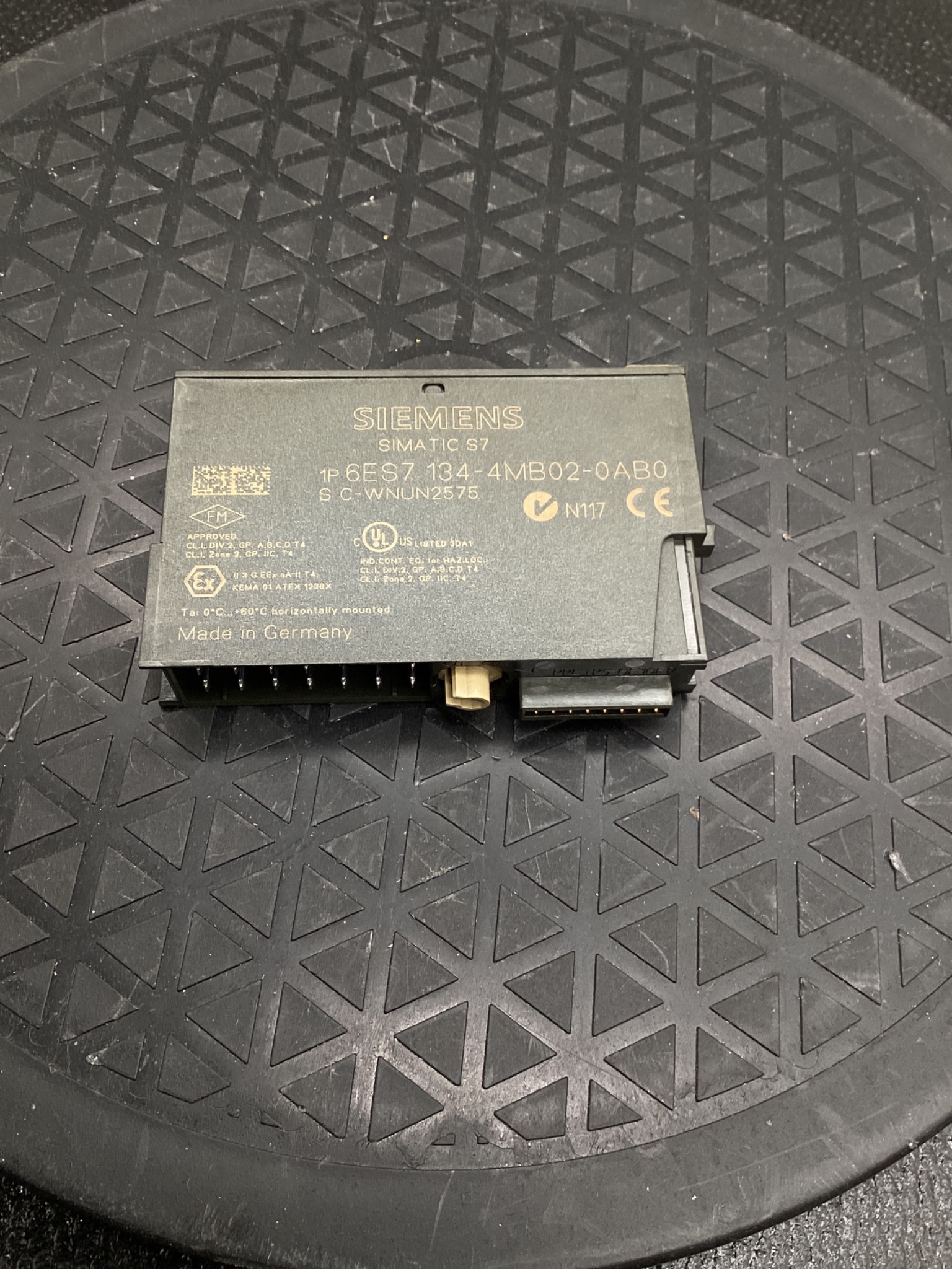 SIEMENS 6ES7 134-4MB02-0AB0 SIMATIC ET 200S Analog Input Module USED 0