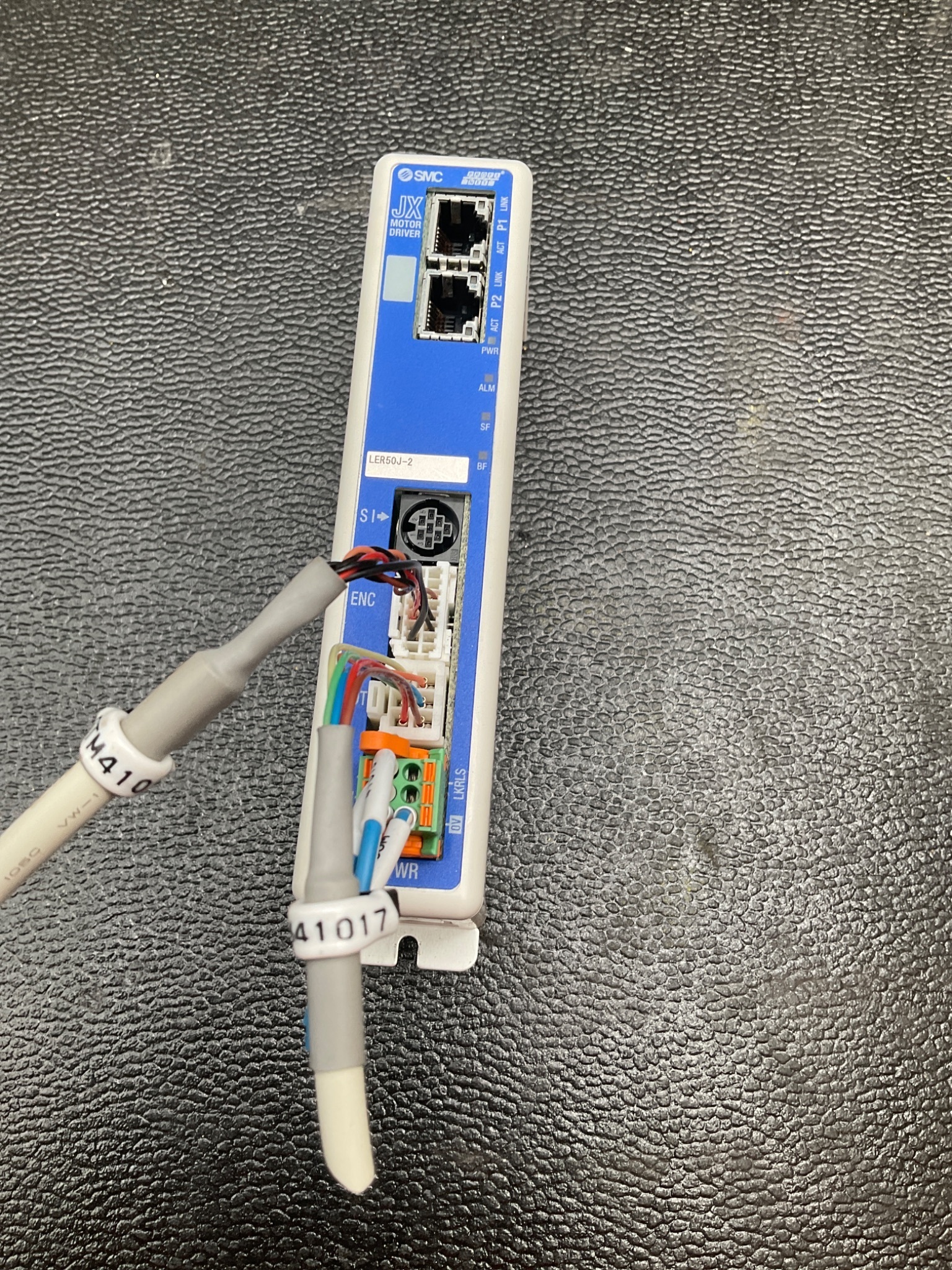 SMC JXCP18-LER50J-2 Step Motor Controller for LER50J Rotary Table USED 1