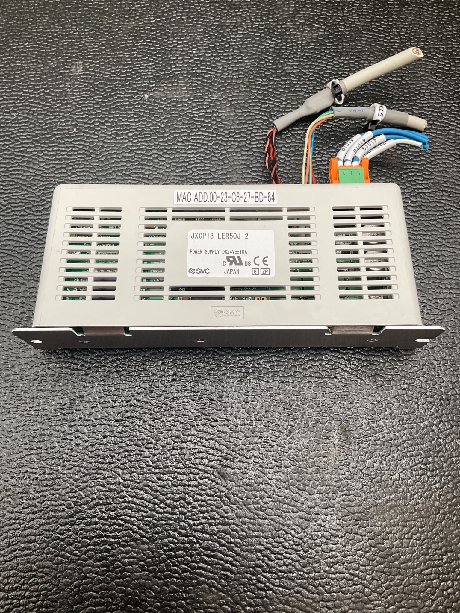 SMC JXCP18-LER50J-2 Step Motor Controller for LER50J Rotary Table USED 2