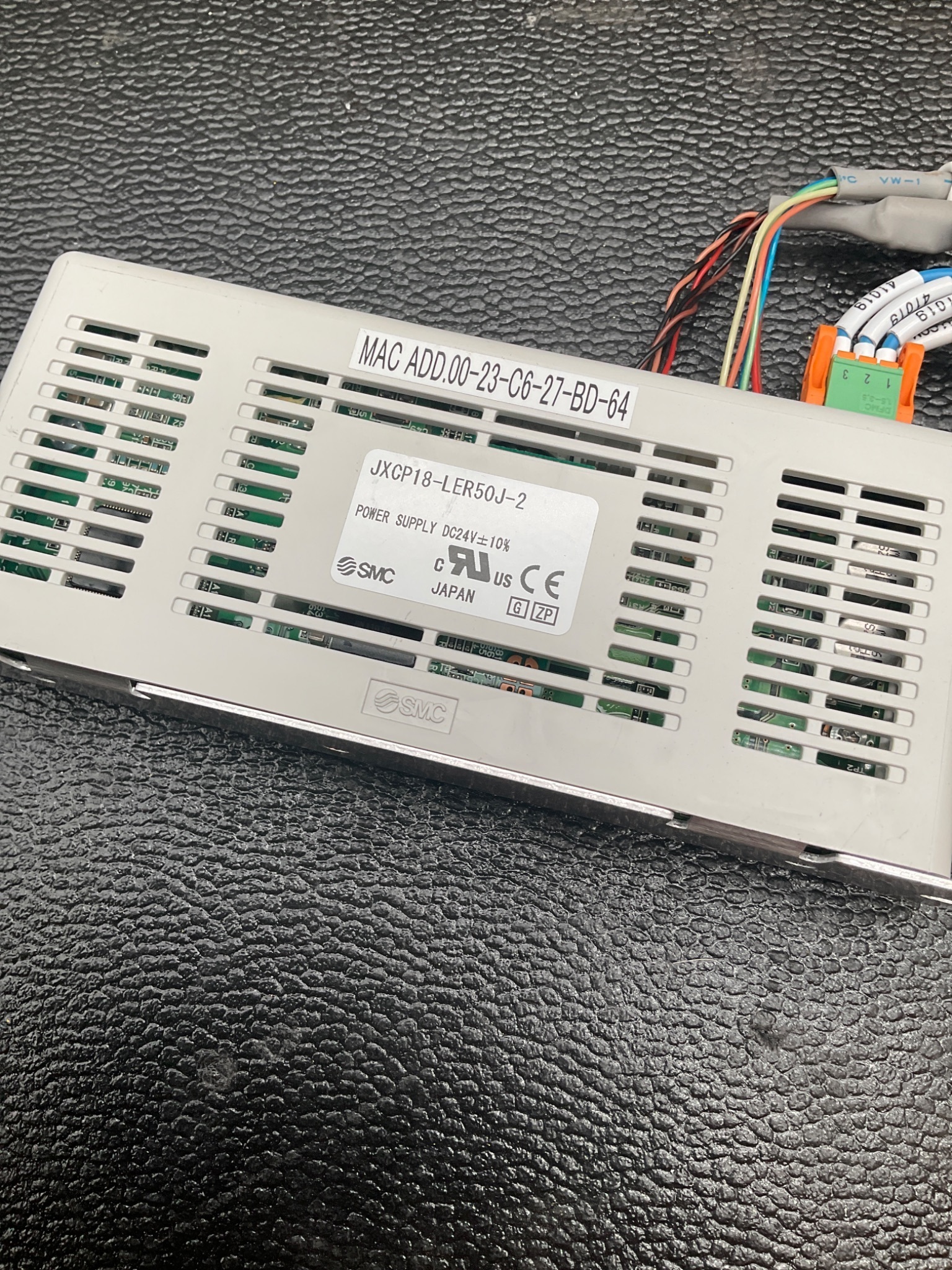 SMC JXCP18-LER50J-2 Step Motor Controller for LER50J Rotary Table USED 4