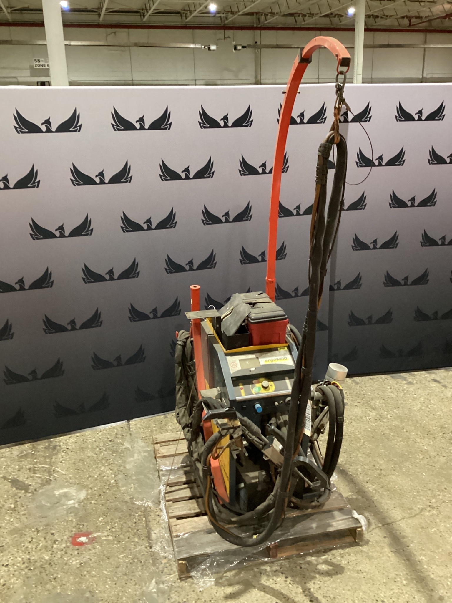 ARO ERGOWELD 14K V4 Mobile Spot Welder USED 12