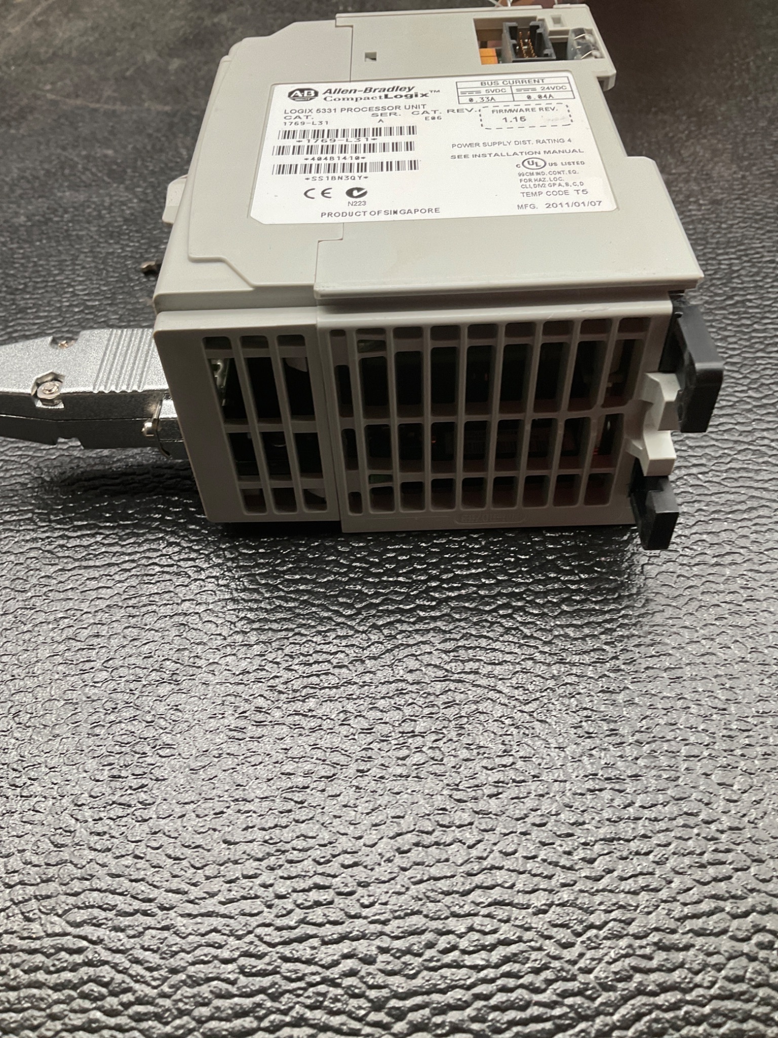 ALLEN BRADLEY 1769-L31/A CompactLogix PLC Controller USED 3